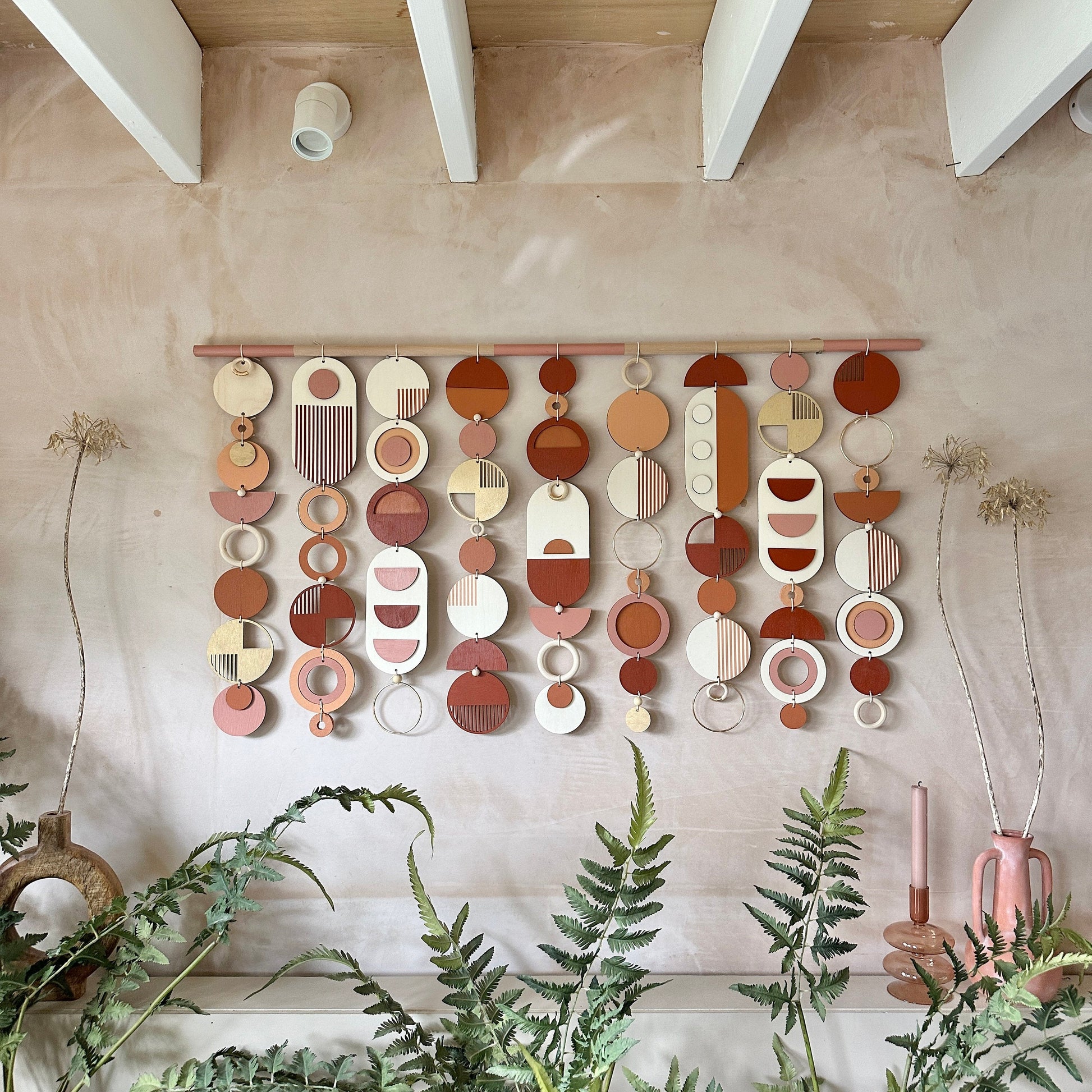 Geometric Modern Wall Art Tapestry Handmade Minimalist Home Decor