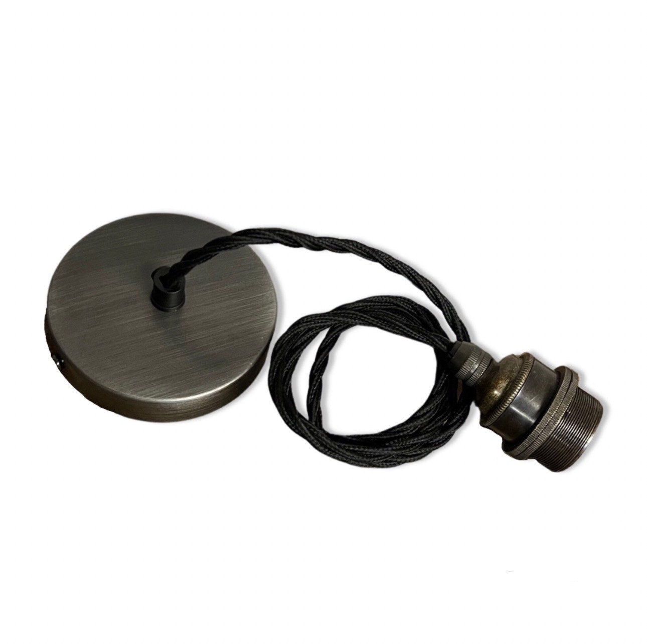 Copper Verdigris Patina Industrial Pendant Light