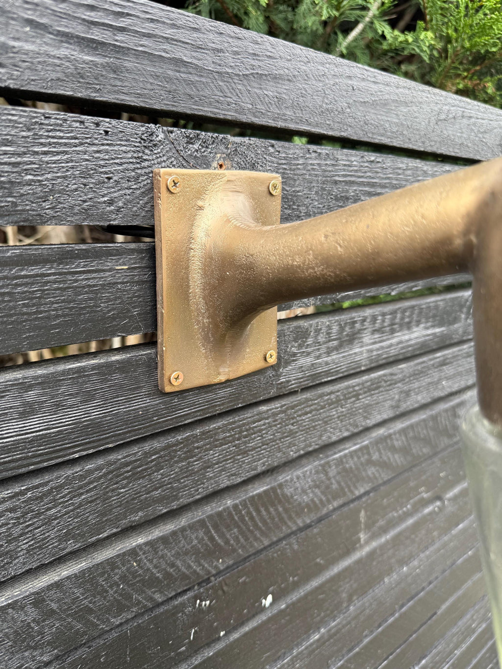 Raw Antique Brass Bulkhead Outdoor and Bathroom Sconce Wall Light