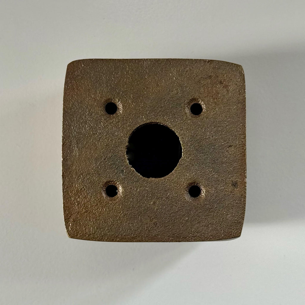 Single Gang Bronze Solid Cast Metal Surface Mounting Light Switch Industrial 2 Way - BS EN Approved Vintage Britmac Style