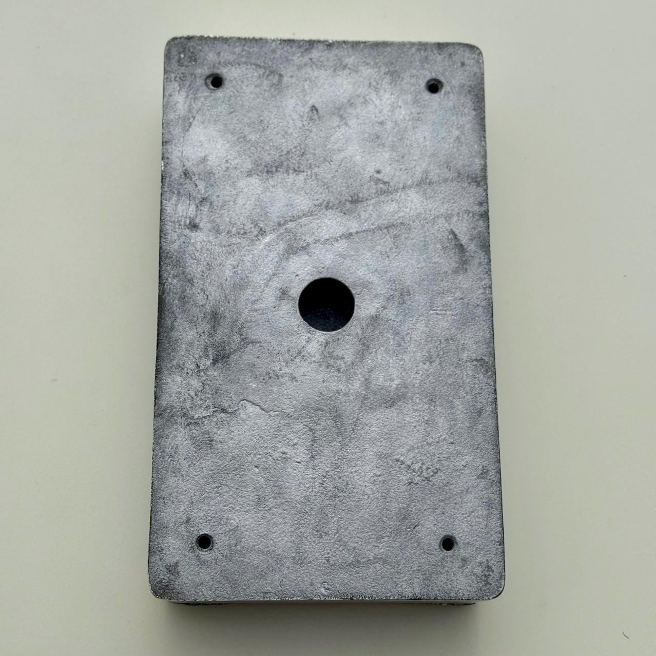 8 Gang 2 Way Industrial Cast Metal Light Switch Vintage
