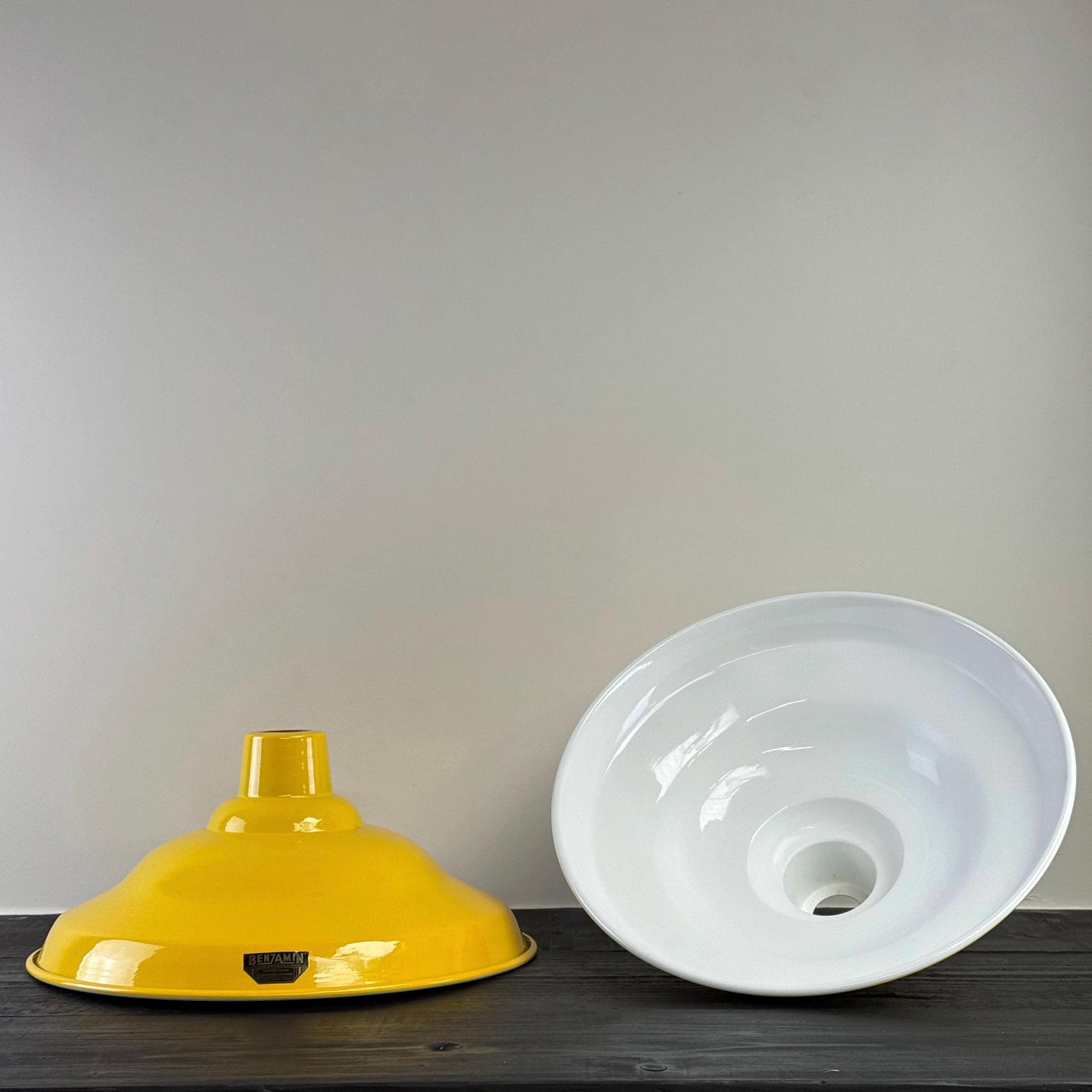 Summer Yellow Pendant Light 16 Inch Factory Second