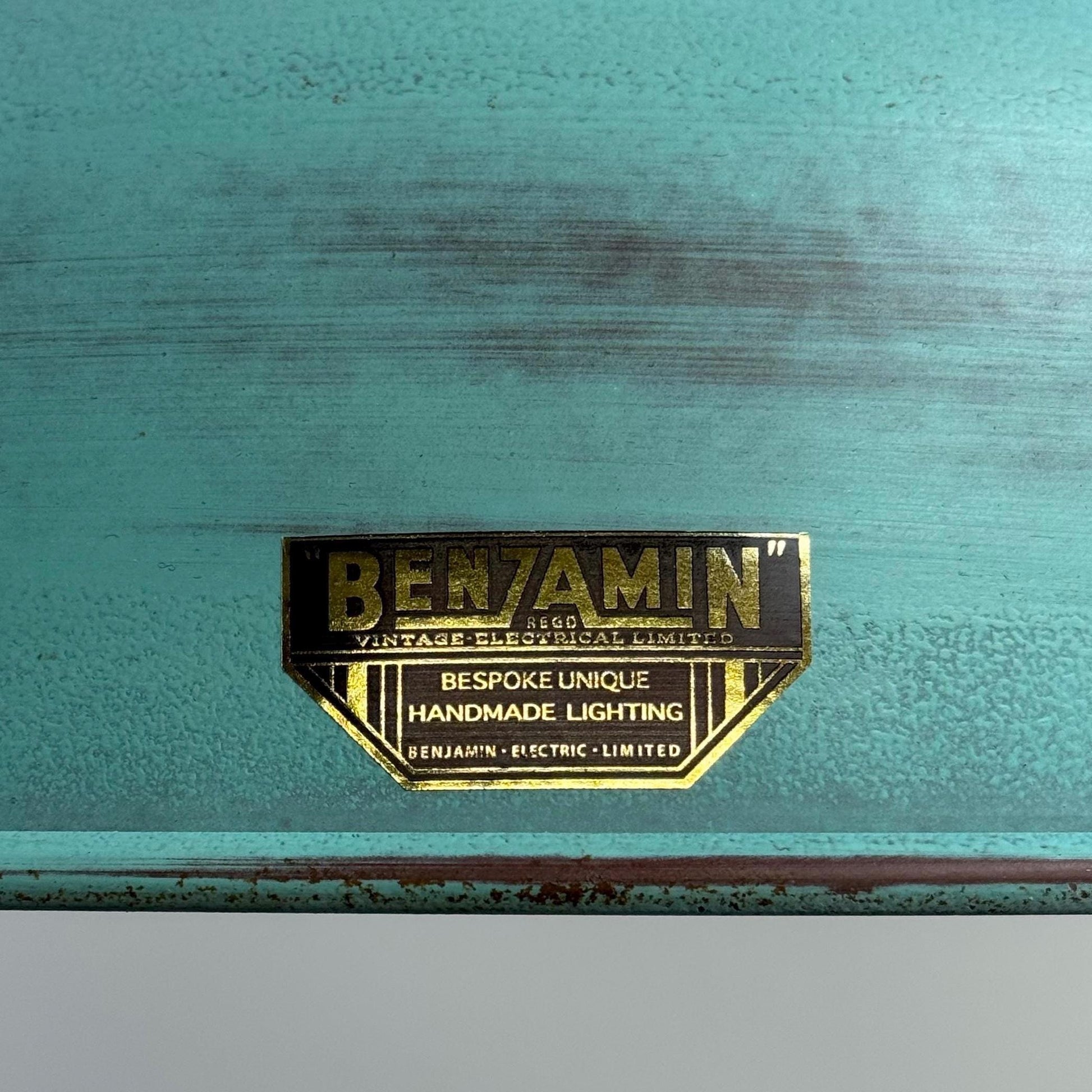 Copper Verdigris Patina Industrial Pendant Light