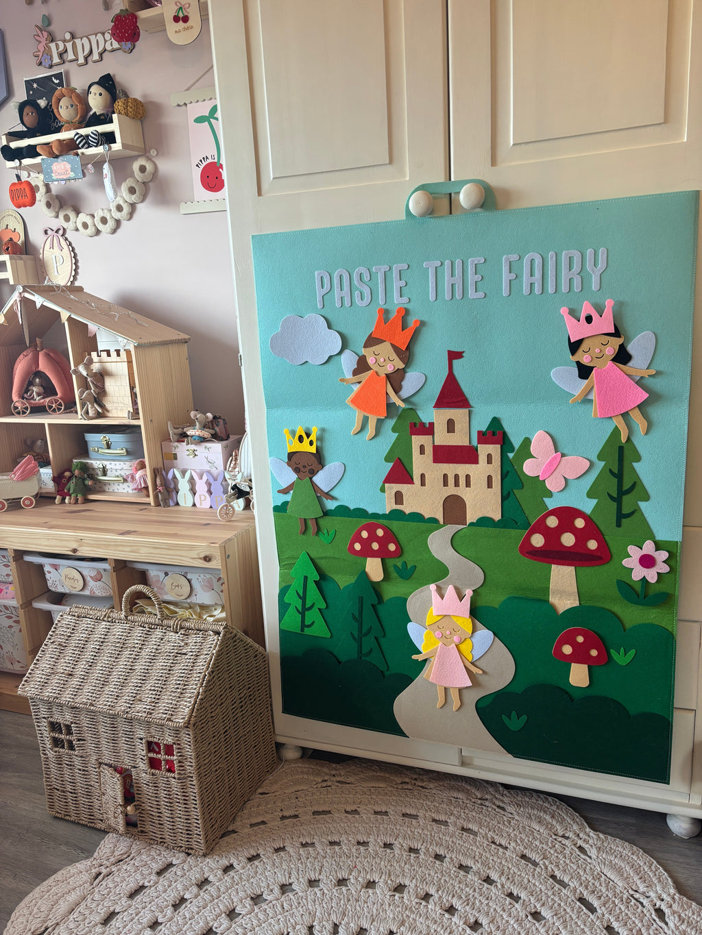 Felt Fairy Dress Up Board for Kids