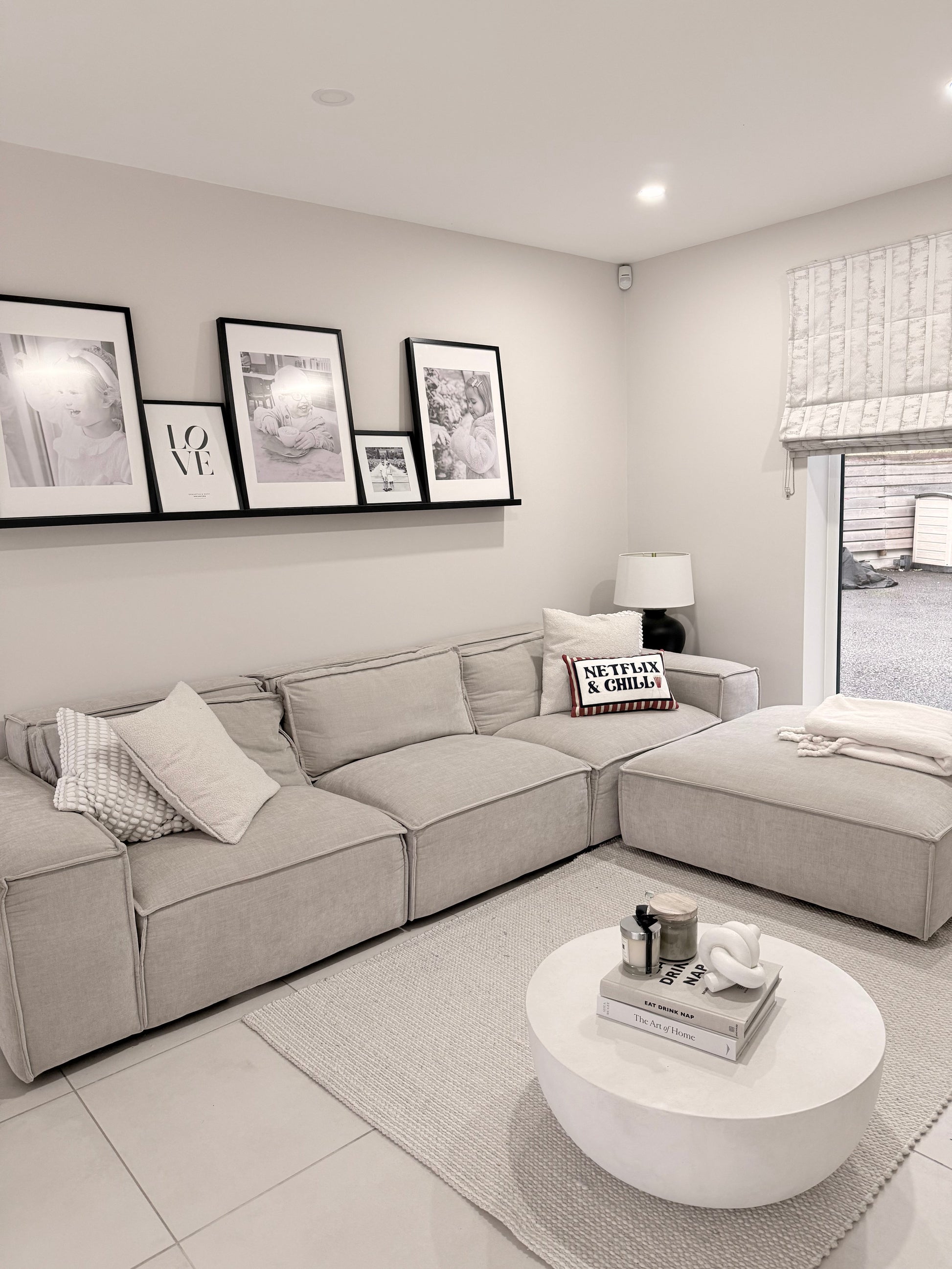 Netflix and Chill Needlepoint Cushion