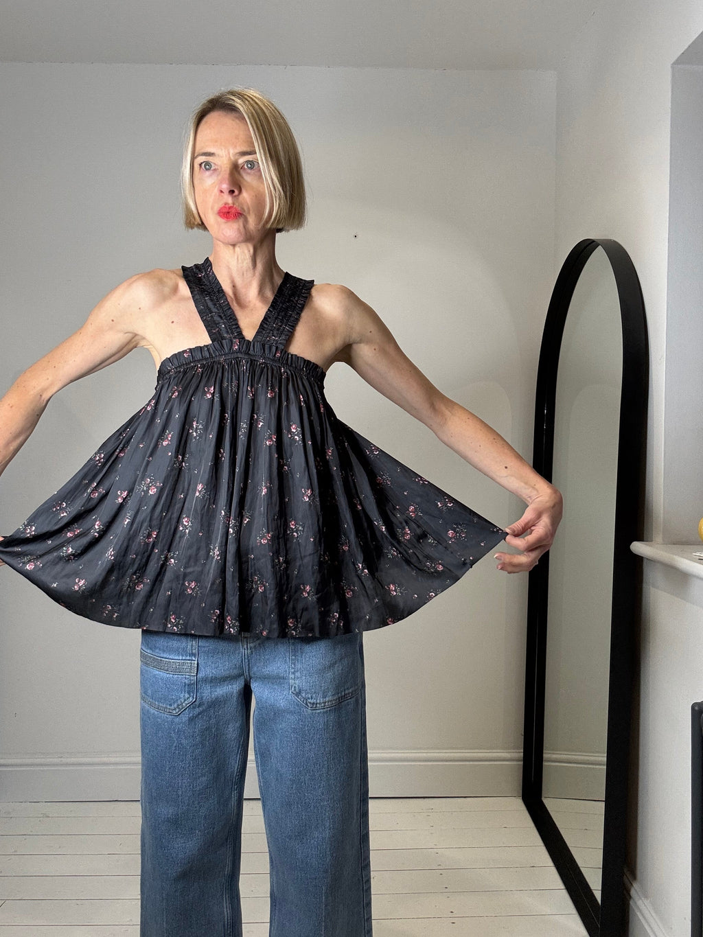 Margot Halter Strap Top