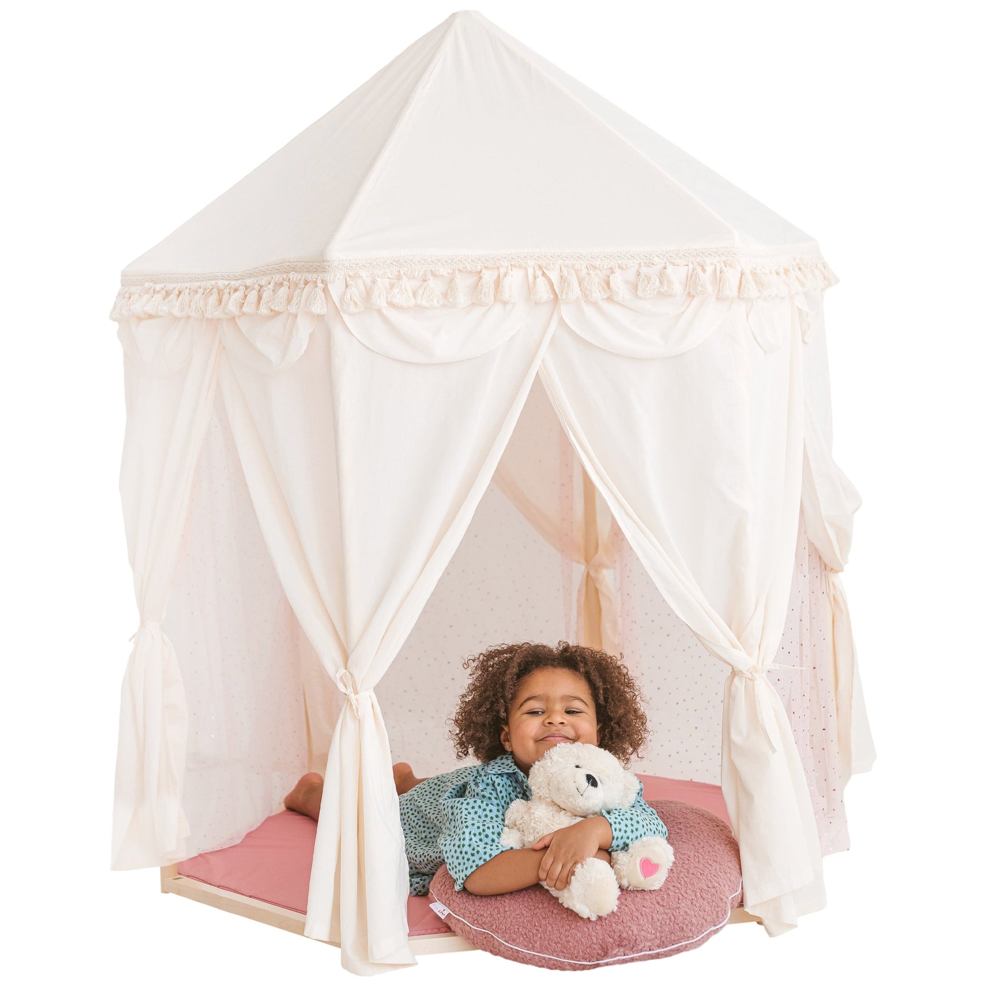 Boho Pavilion Playhouse Tent for Kids