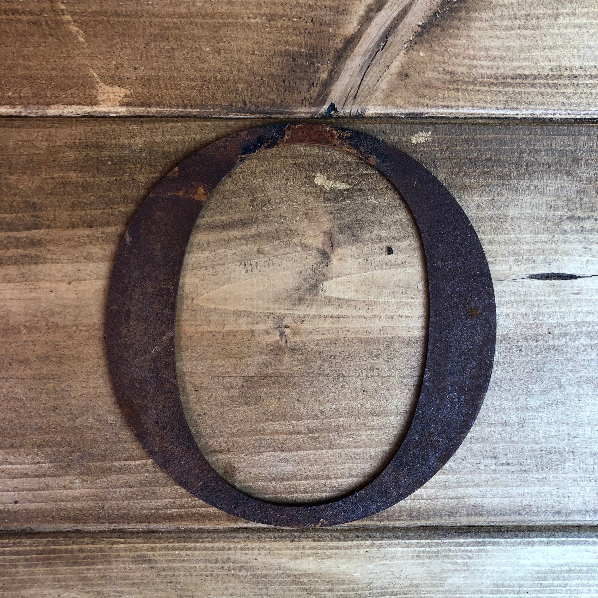 5 Inch Rusty Metal Alphabet Letters and Numbers A-Z 0-9