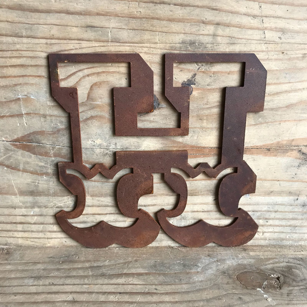 Rusty 5 Inch Carnival Metal Letters A to Z
