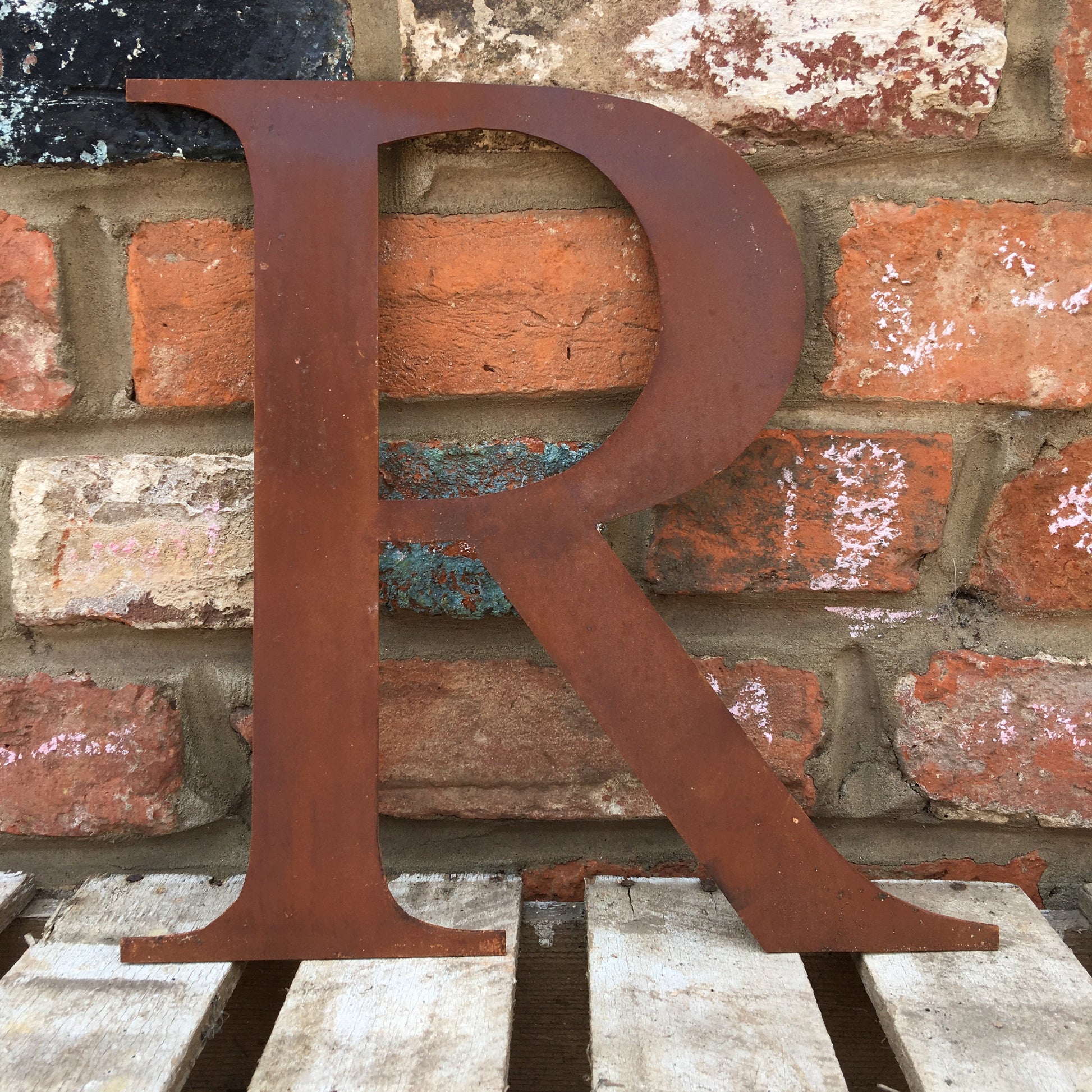 Rustic Metal Letters and Numbers 5 inch and 12 inch for Home and Garden Decor