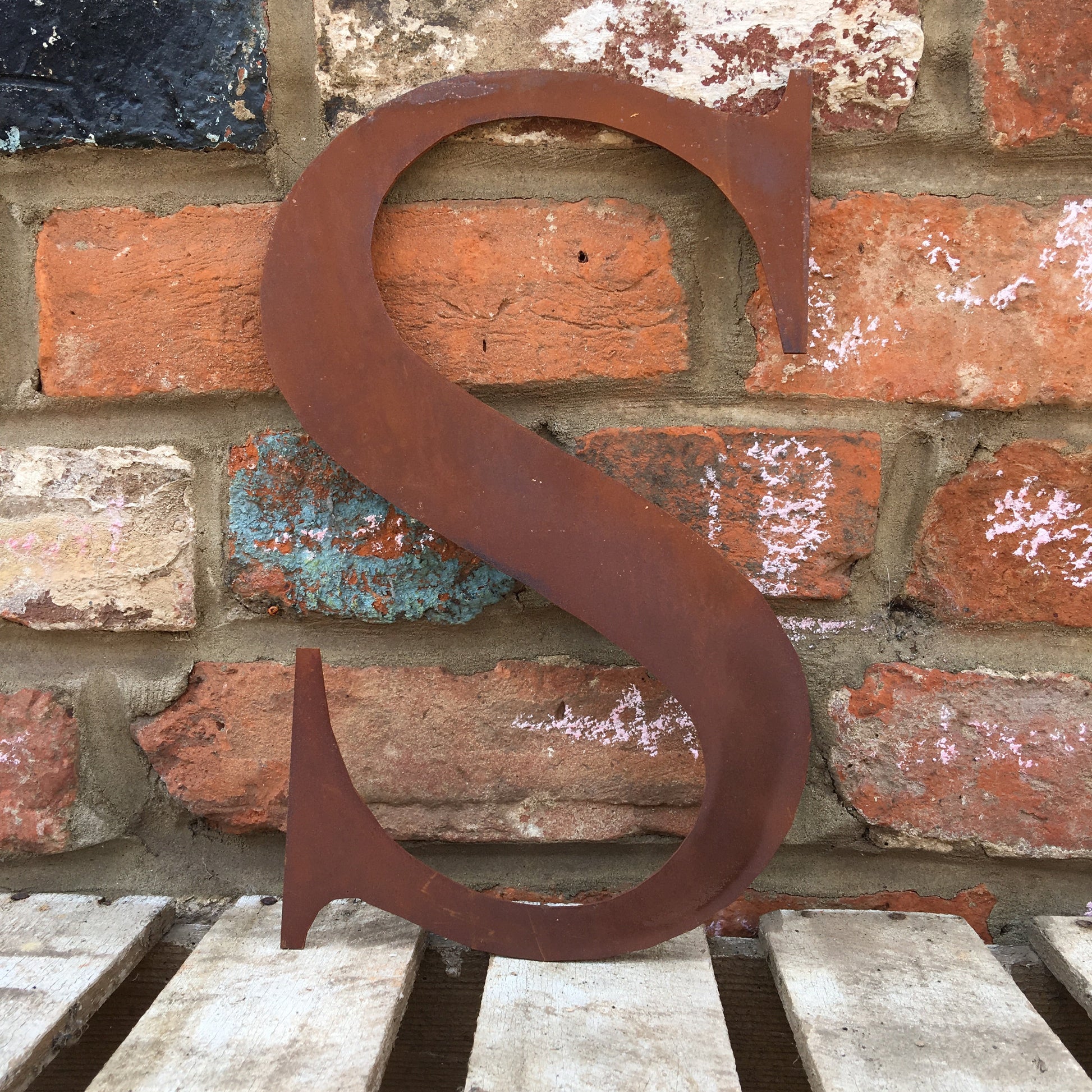 Rustic Metal Letters and Numbers 5 inch and 12 inch for Home and Garden Decor