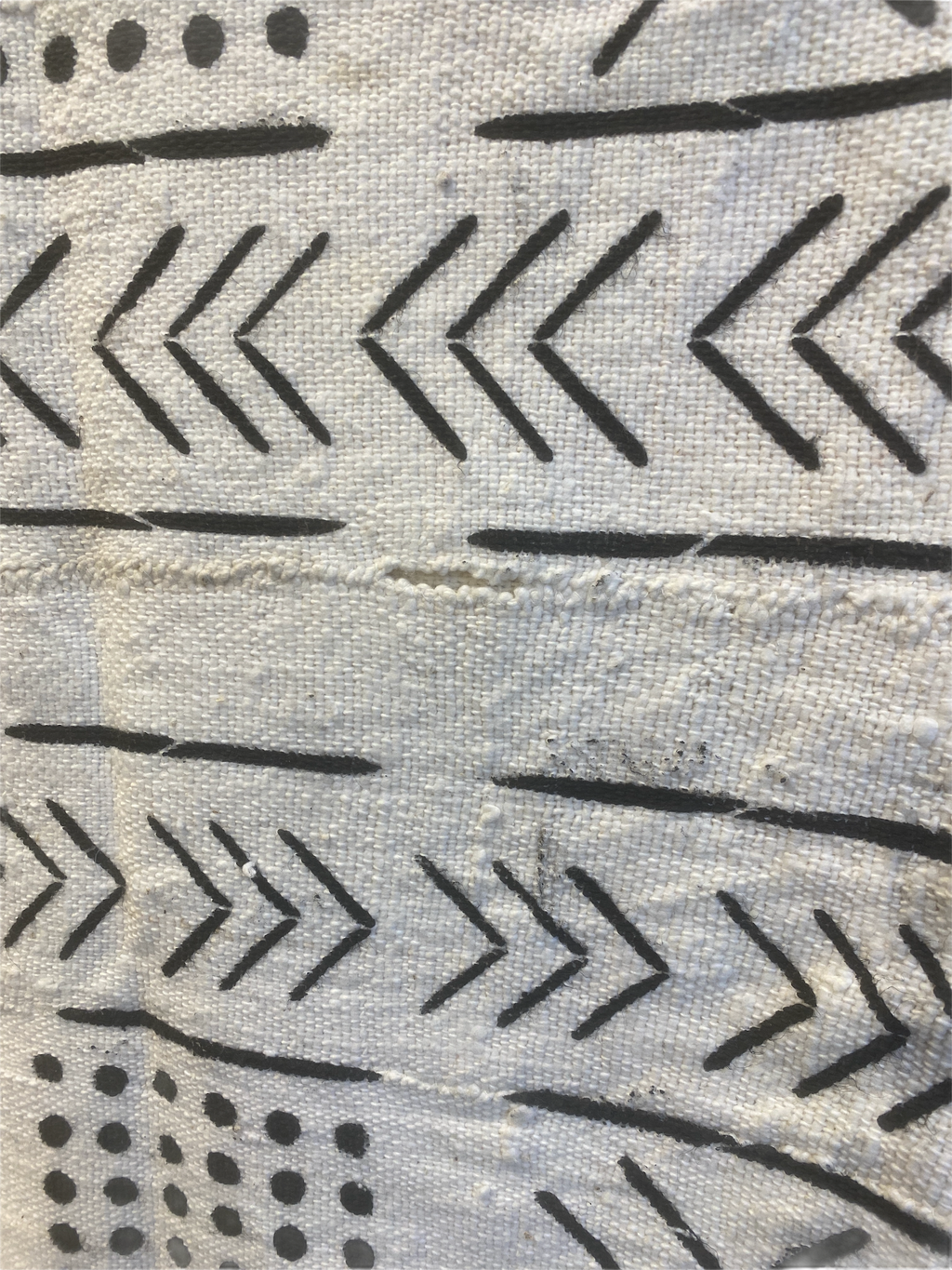 Handwoven Mud Cloth Throw