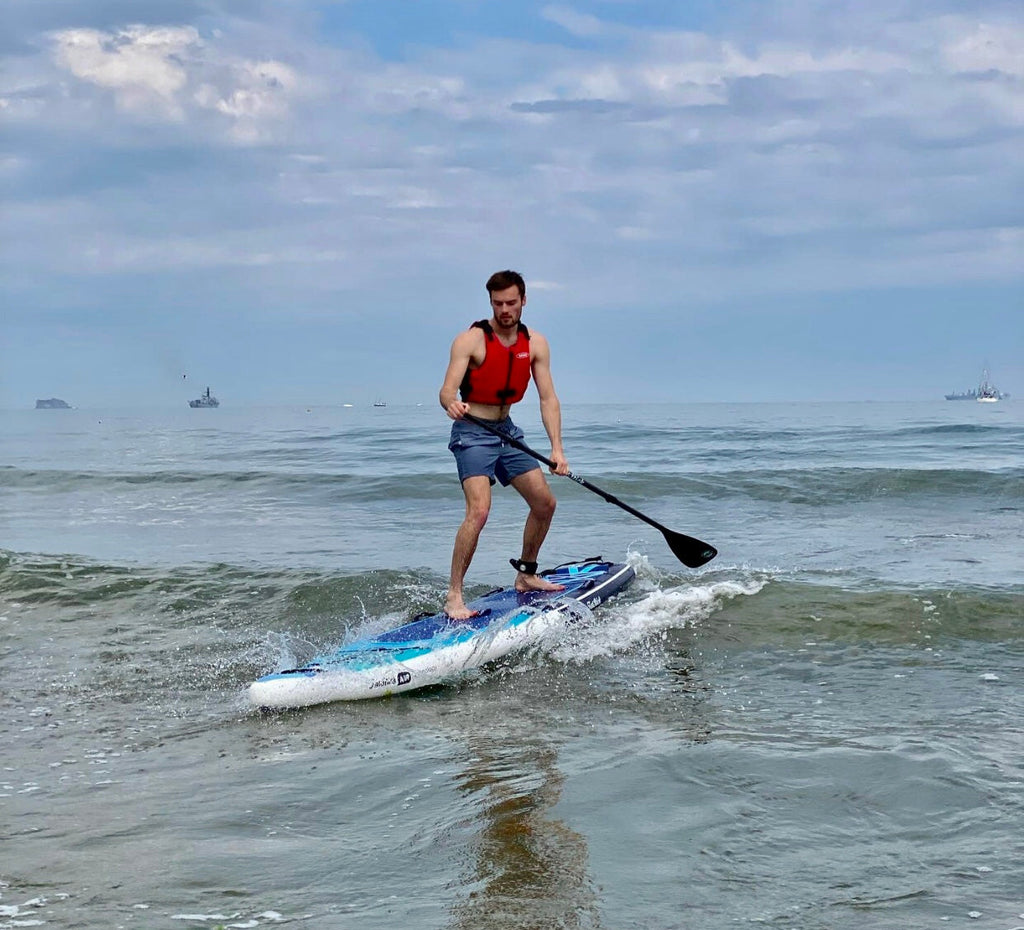 12 foot 6 inch Inflatable Touring Paddle Board SUP Package with Seat