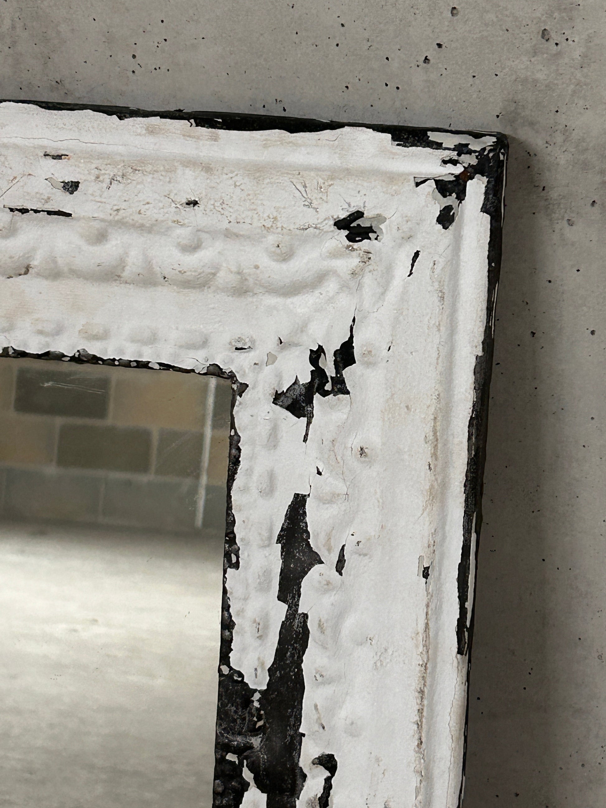 Pressed Tin Ceiling Tile Mirror 58x58cm