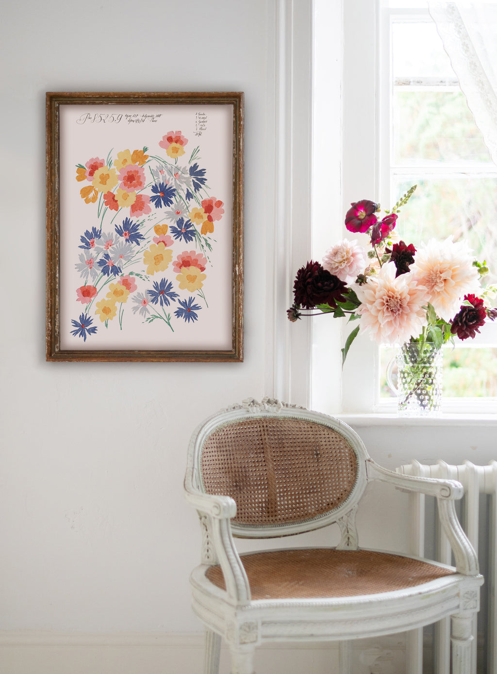 Joy Vintage Archive Poster Print