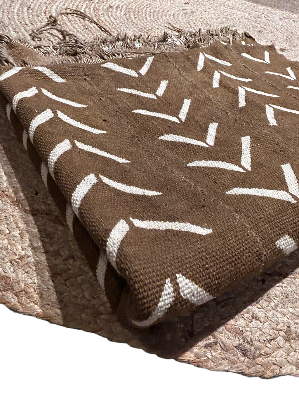 Handwoven Mud Cloth Throw 160cm x 100cm