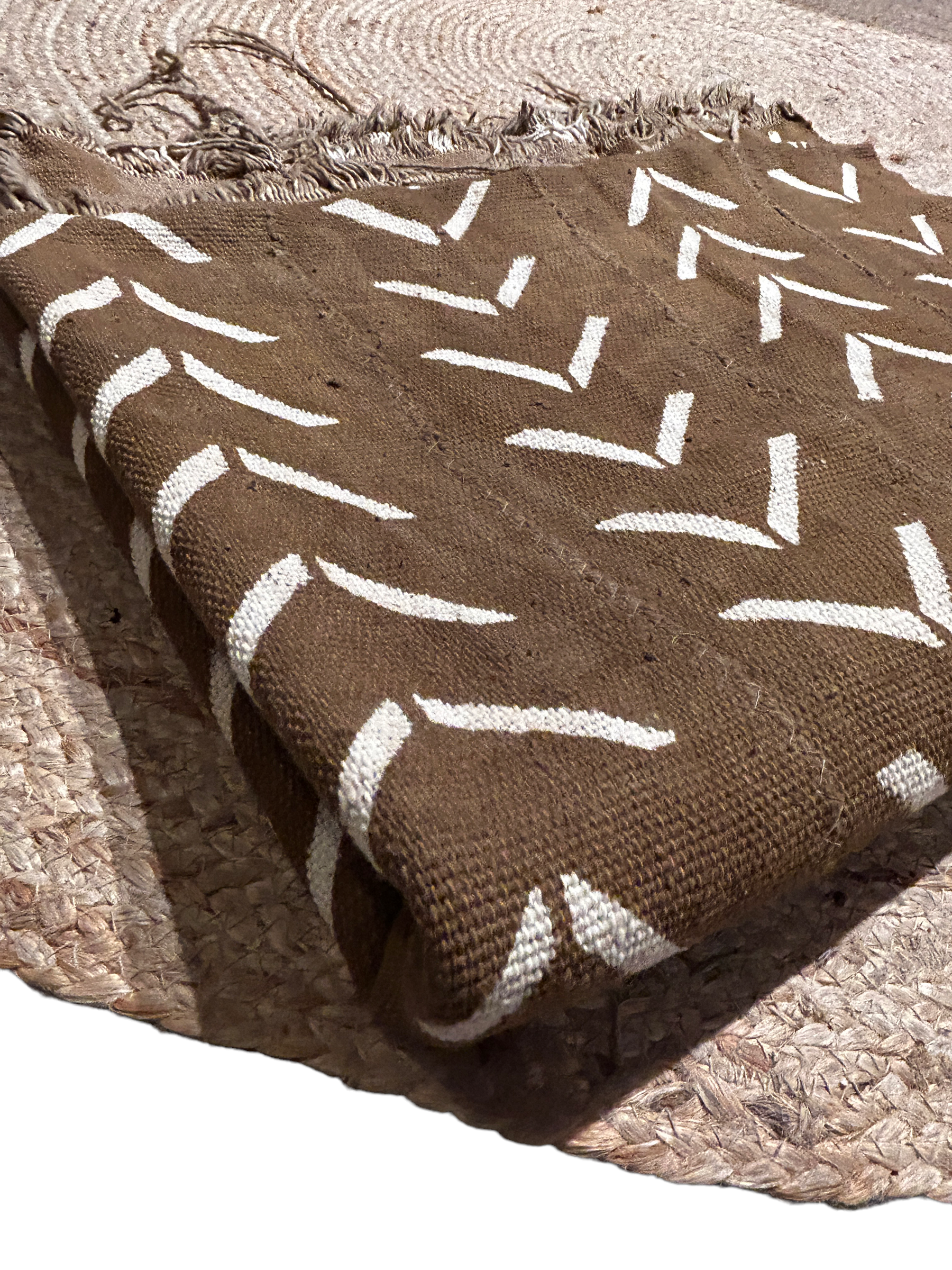 Handwoven Mud Cloth Throw 160cm x 100cm
