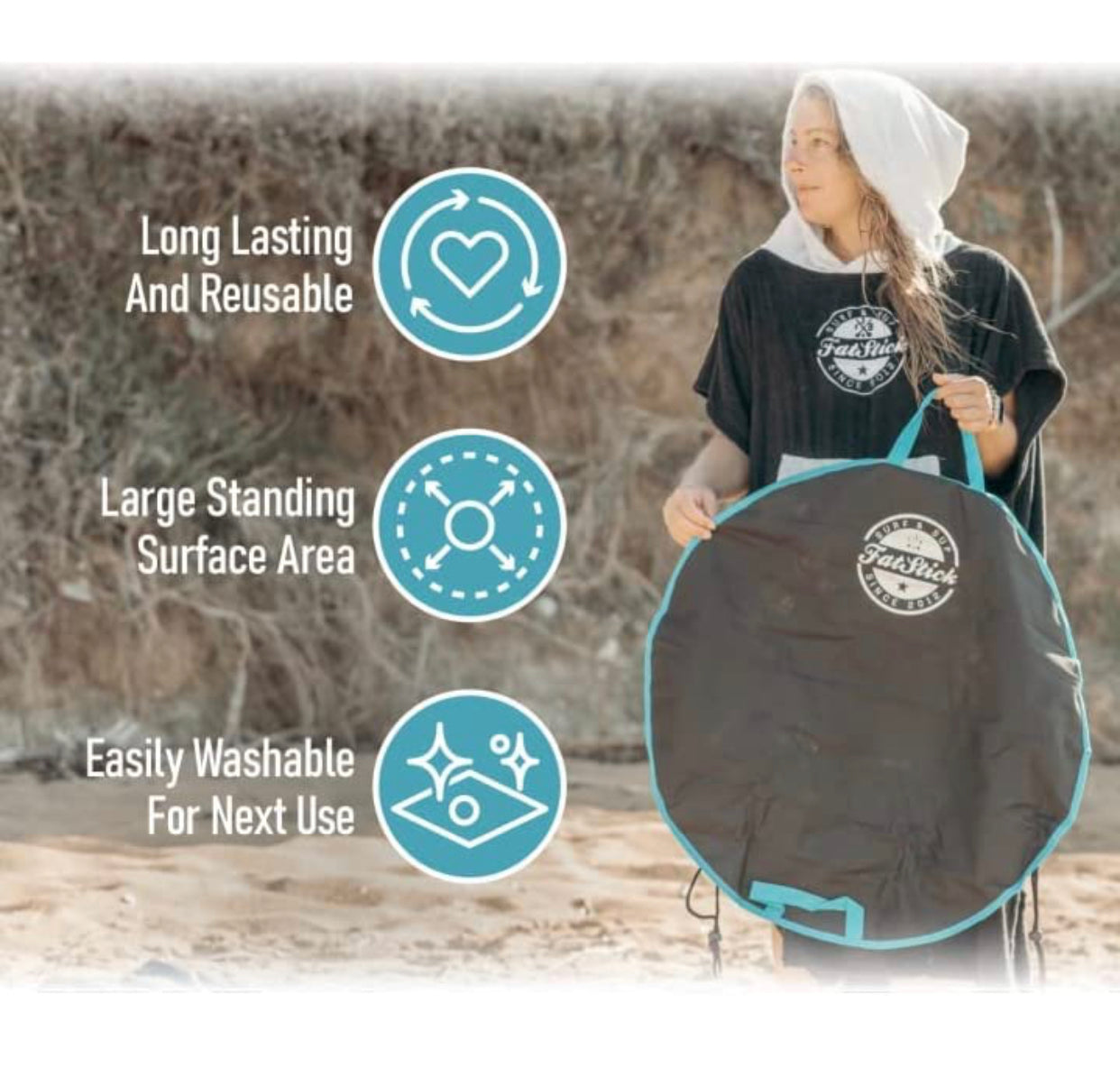 Waterproof Changing Mat and Wetsuit Bag