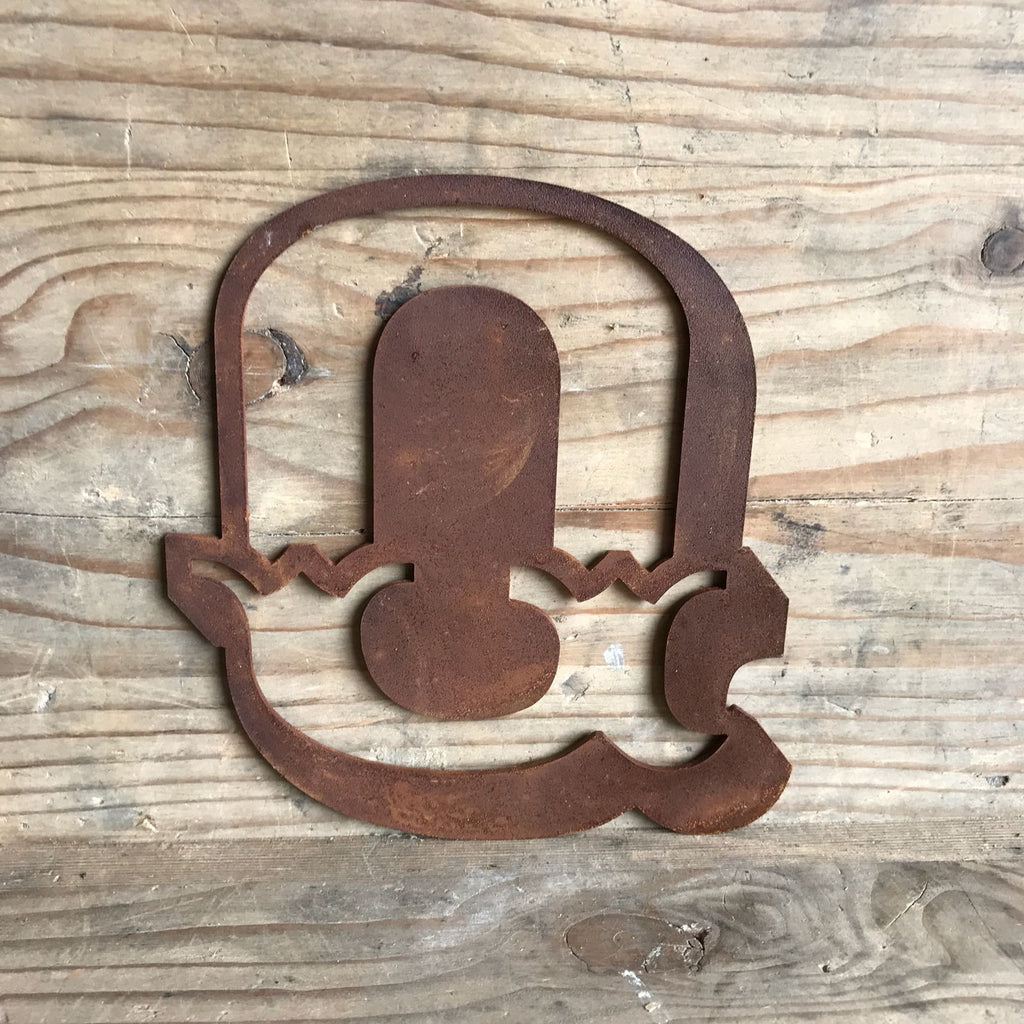 Rusty 5 Inch Carnival Metal Letters A to Z