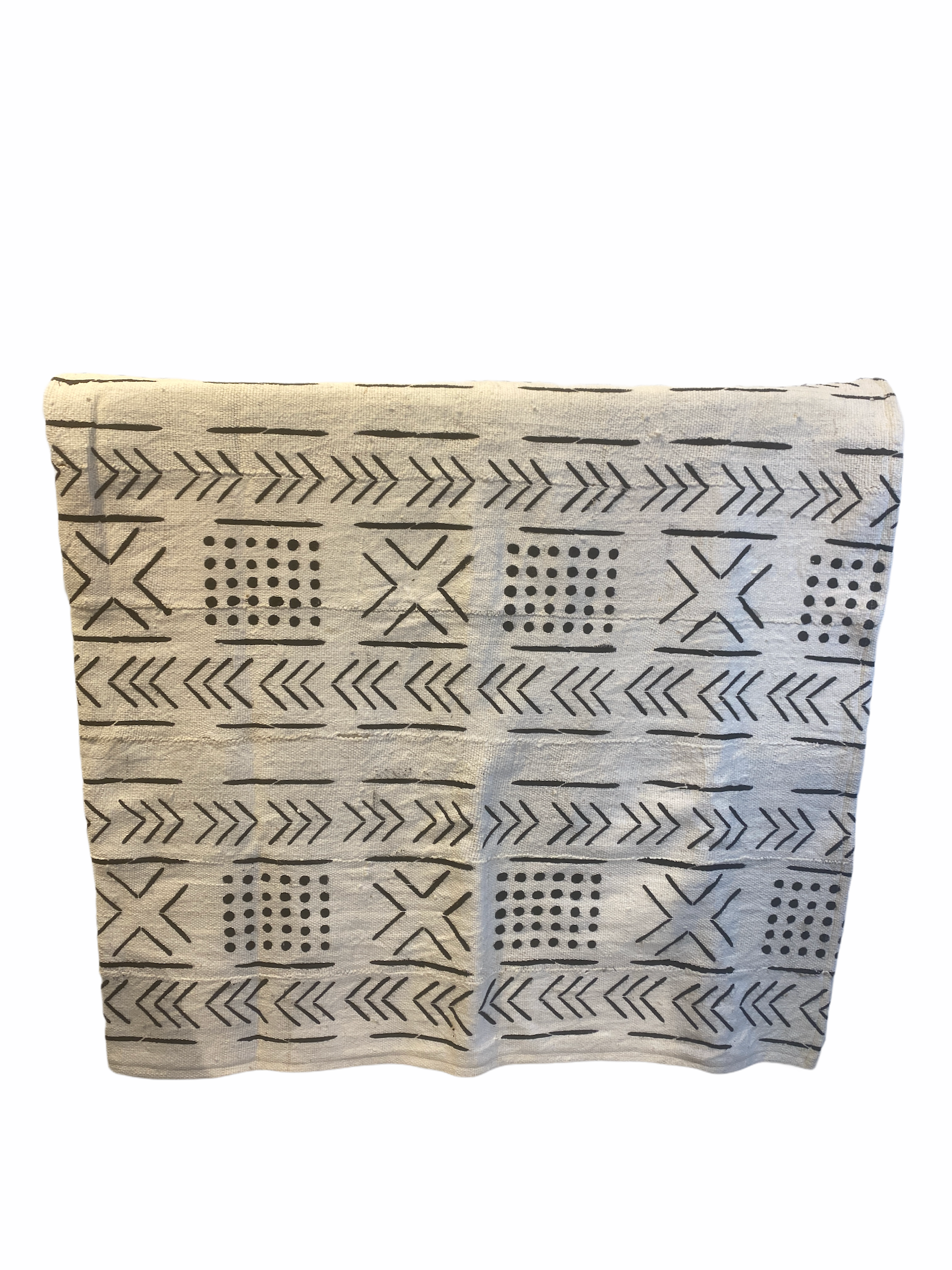 Handwoven Mud Cloth Throw