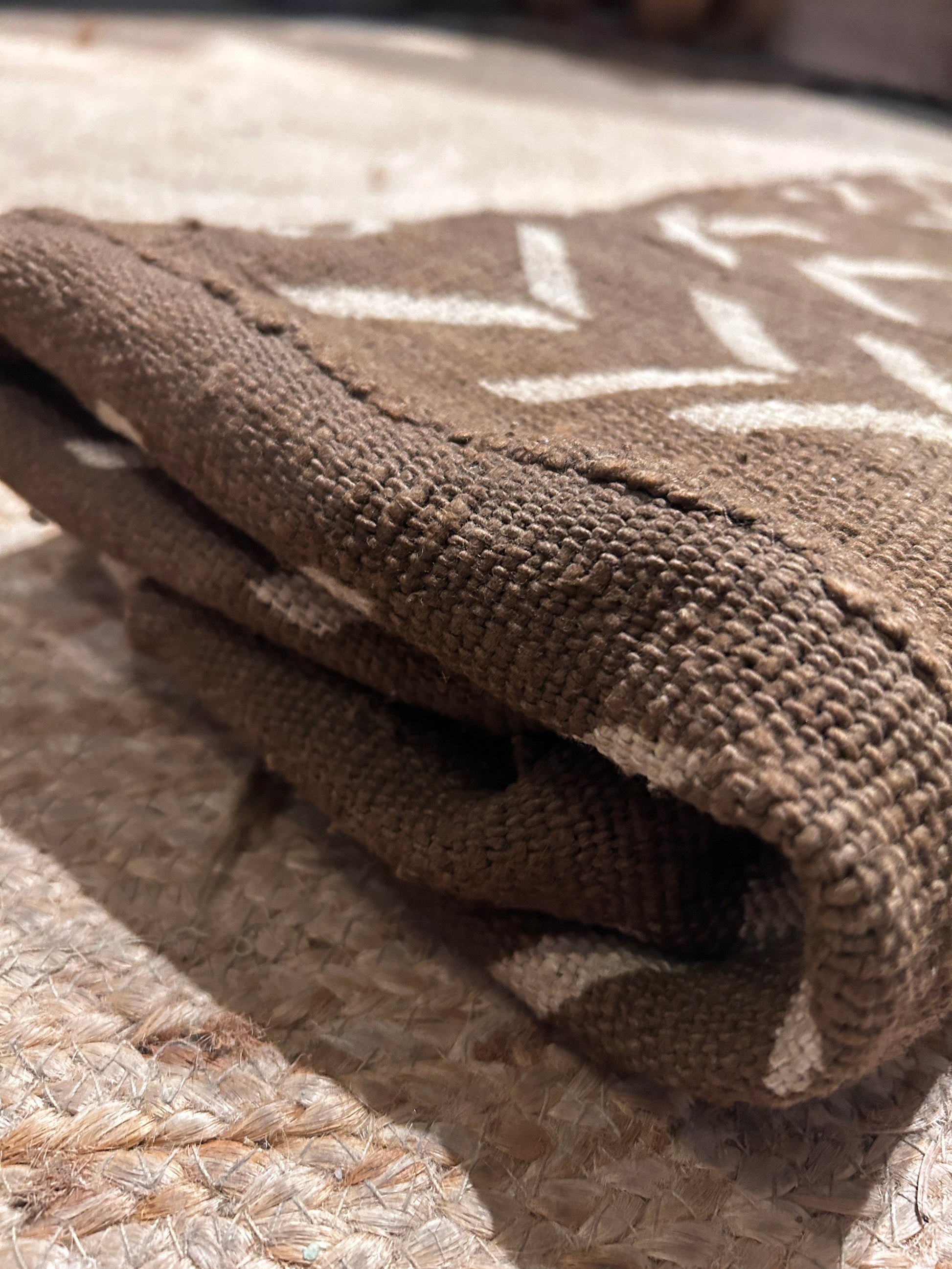 Handwoven Mud Cloth Throw 160cm x 100cm