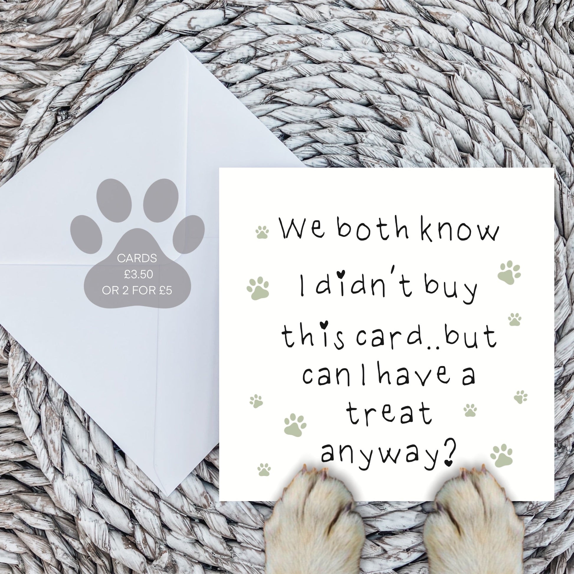 We Both Know I Didn't Buy This Card