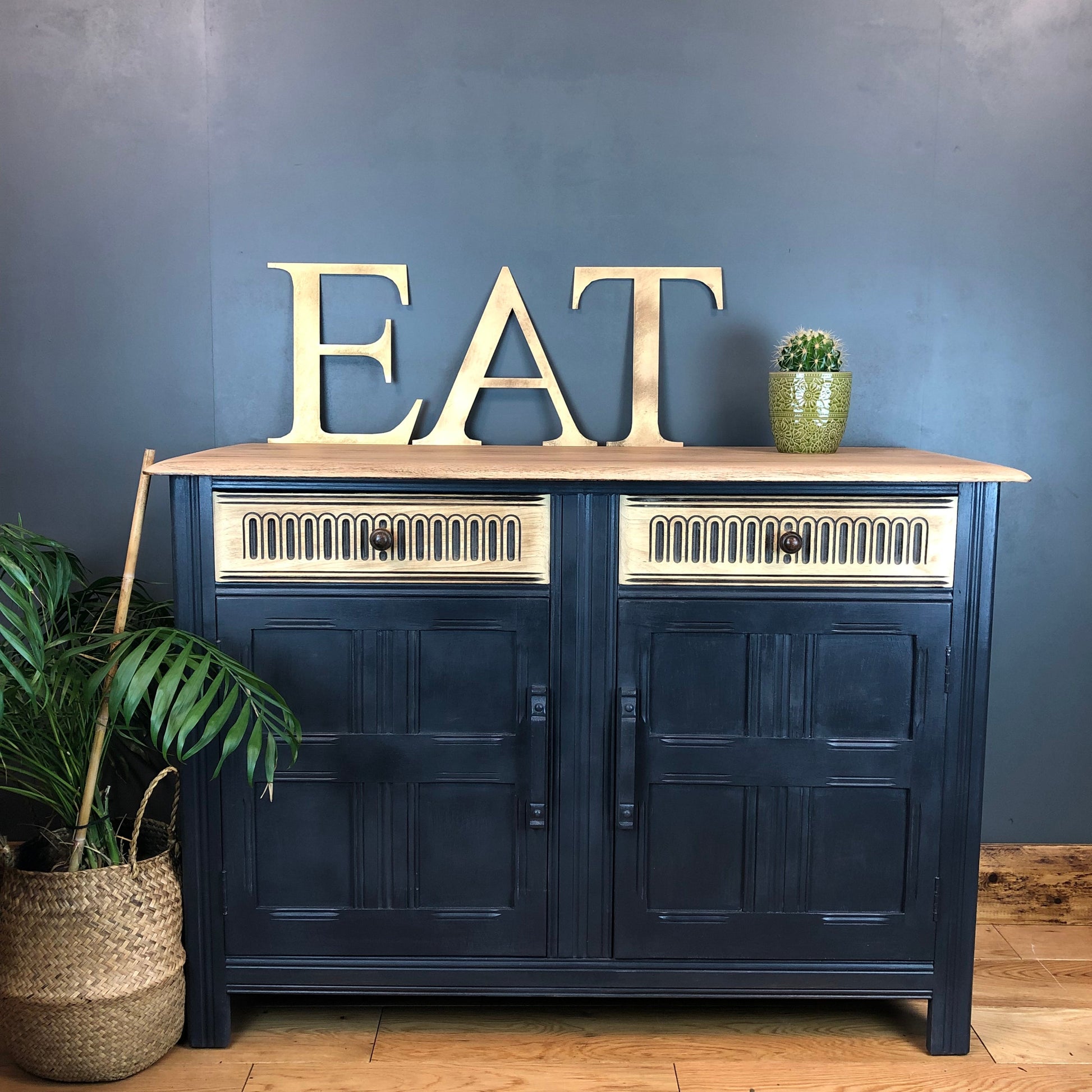 Distressed Gold Metal Letters A-Z 0-9 in 5 inch or 12 inch