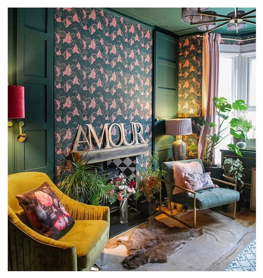 Distressed Gold Metal Letters A-Z 0-9 in 5 inch or 12 inch