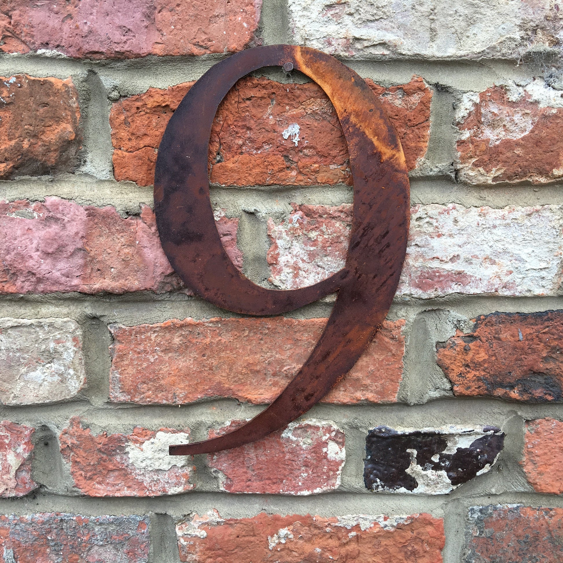 Rustic Metal Letters and Numbers 5 inch and 12 inch for Home and Garden Decor