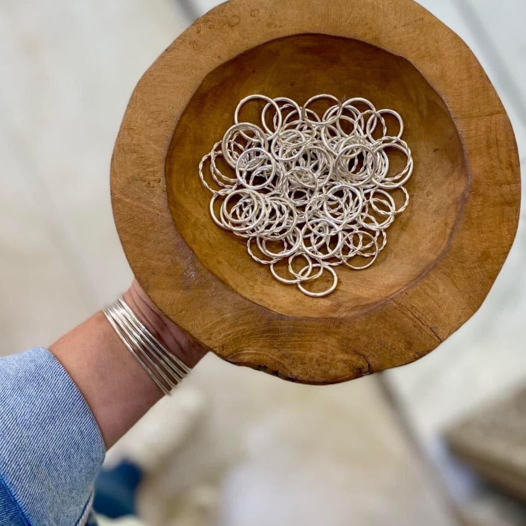 Recycled Silver Stacking Ring