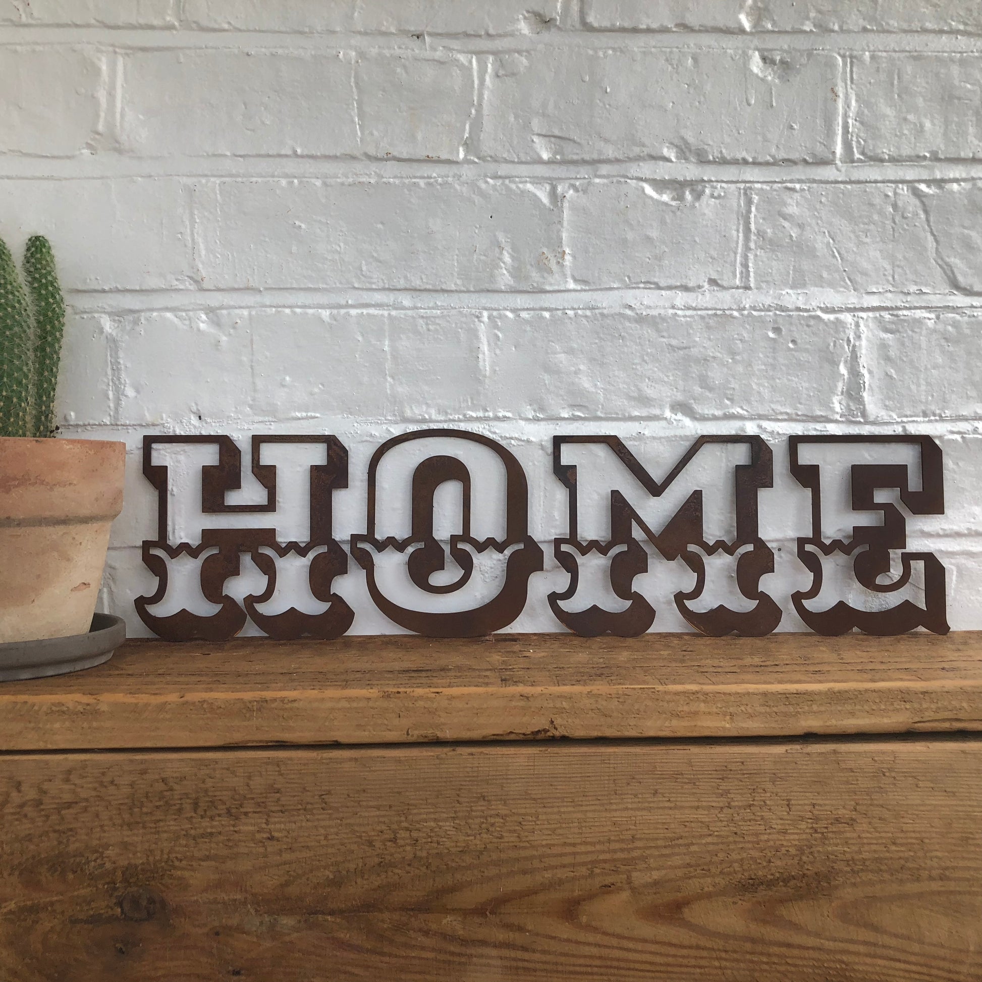 Rusty 5 Inch Carnival Metal Letters A to Z