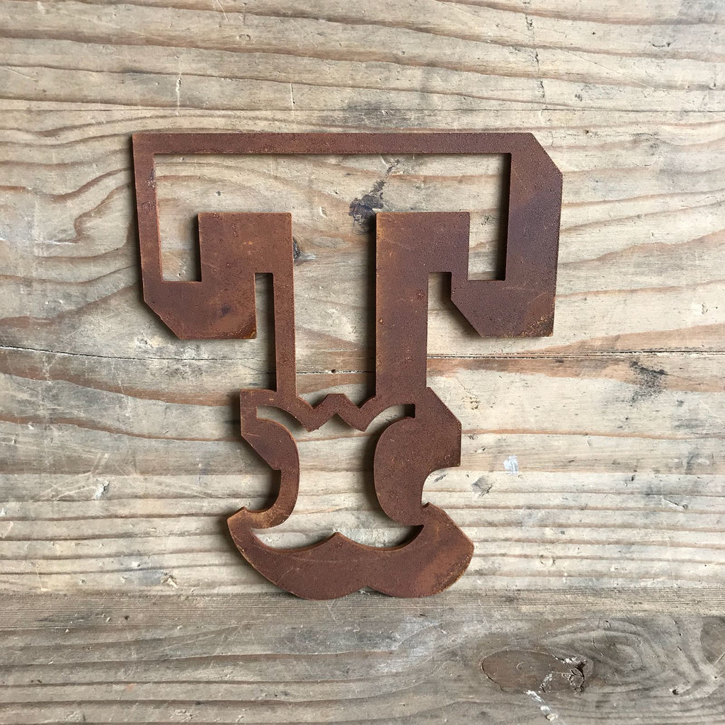 Rusty 5 Inch Carnival Metal Letters A to Z