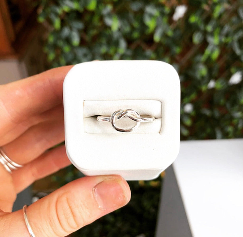 Sterling Silver Knot Ring