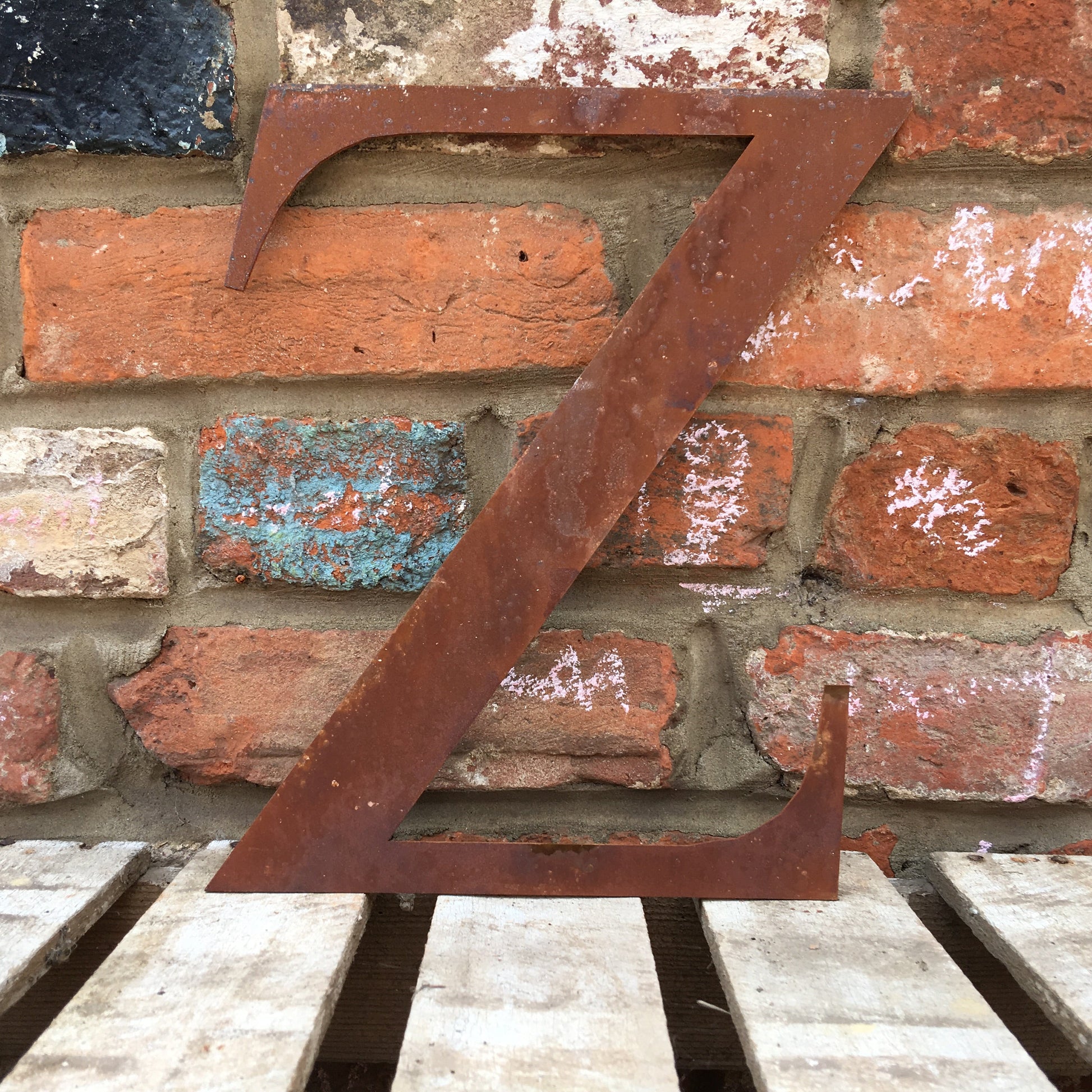 Rustic Metal Letters and Numbers 5 inch and 12 inch for Home and Garden Decor