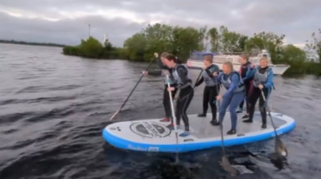 XL Giant Paddle Board Package with Paddles and Pump