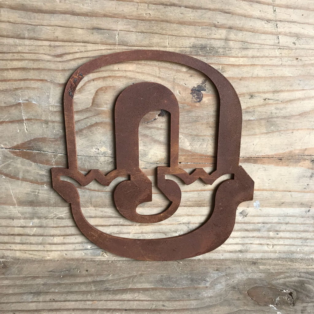 Rusty 5 Inch Carnival Metal Letters A to Z