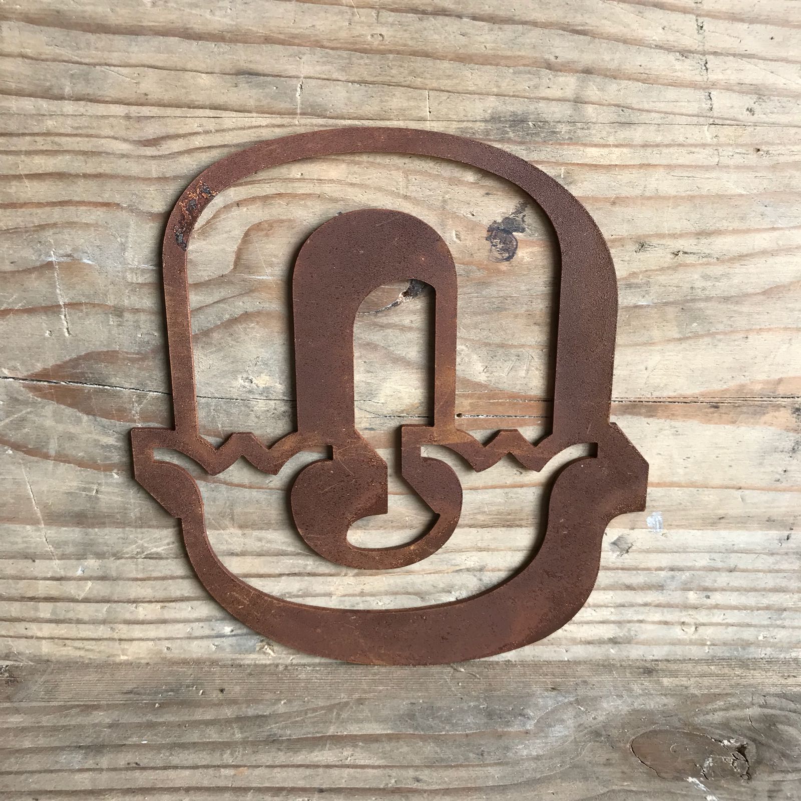 Rusty 5 Inch Carnival Metal Letters A to Z