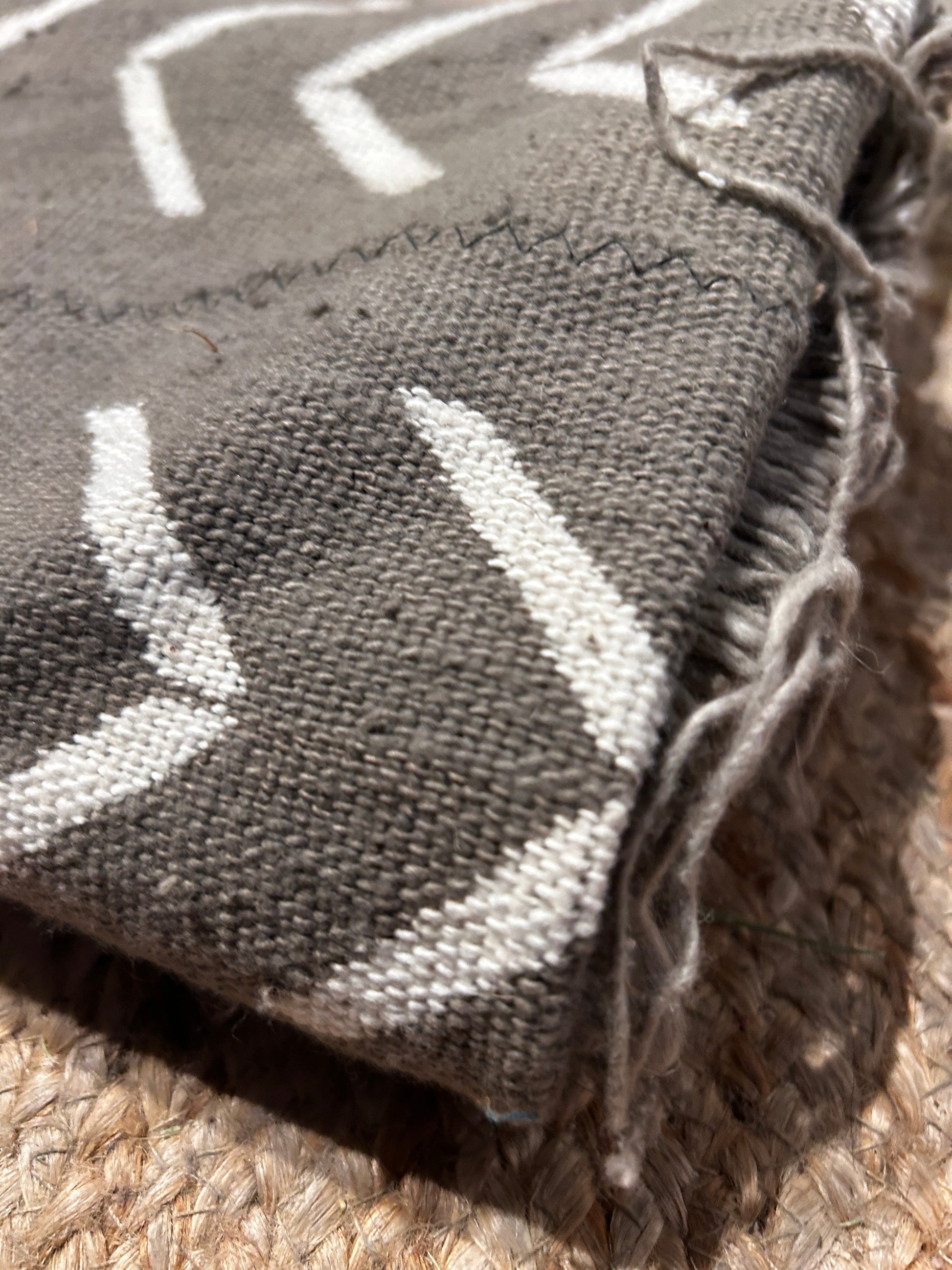 Handwoven Mud Cloth Throw 160cm x 100cm