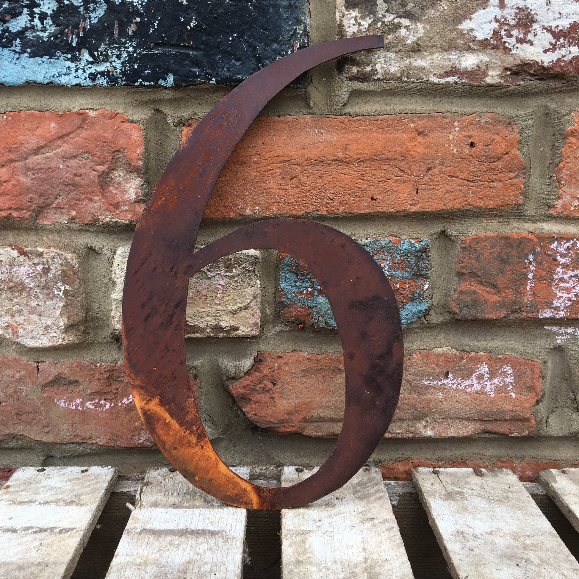 Rustic Metal Letters and Numbers 5 inch and 12 inch for Home and Garden Decor