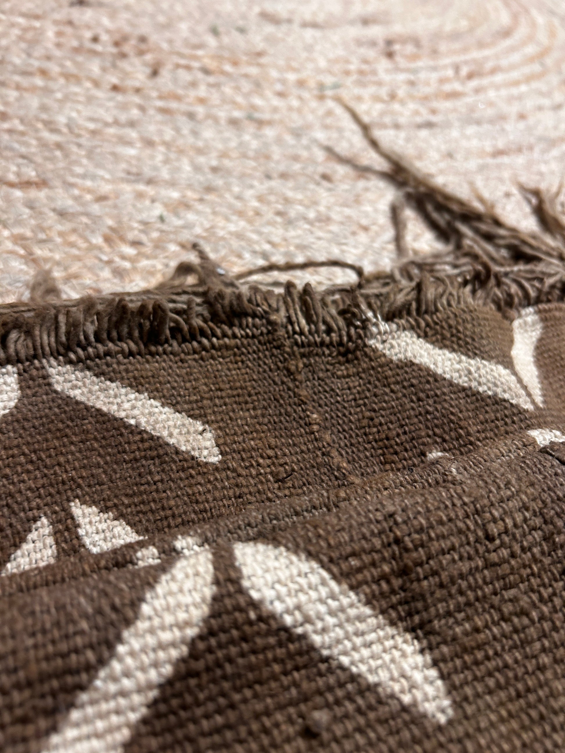 Handwoven Mud Cloth Throw 160cm x 100cm