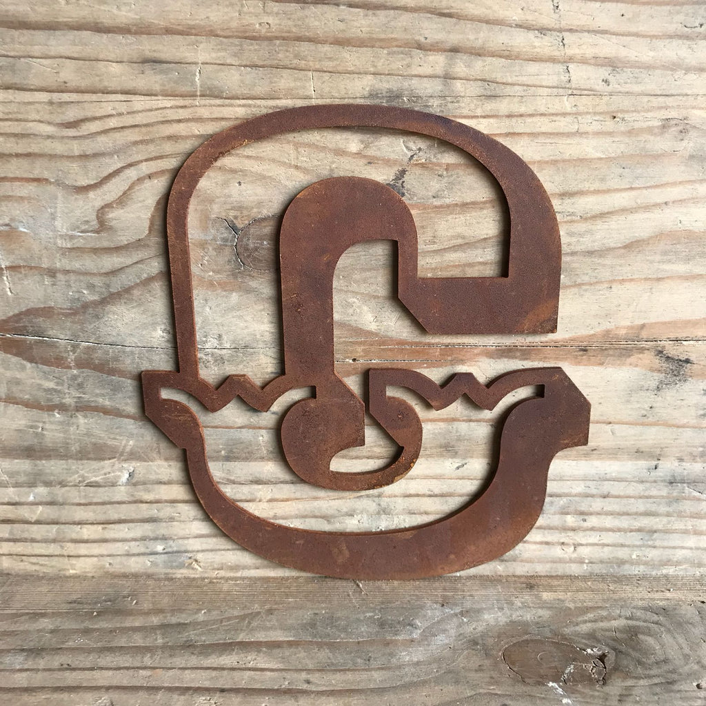 Rusty 5 Inch Carnival Metal Letters A to Z