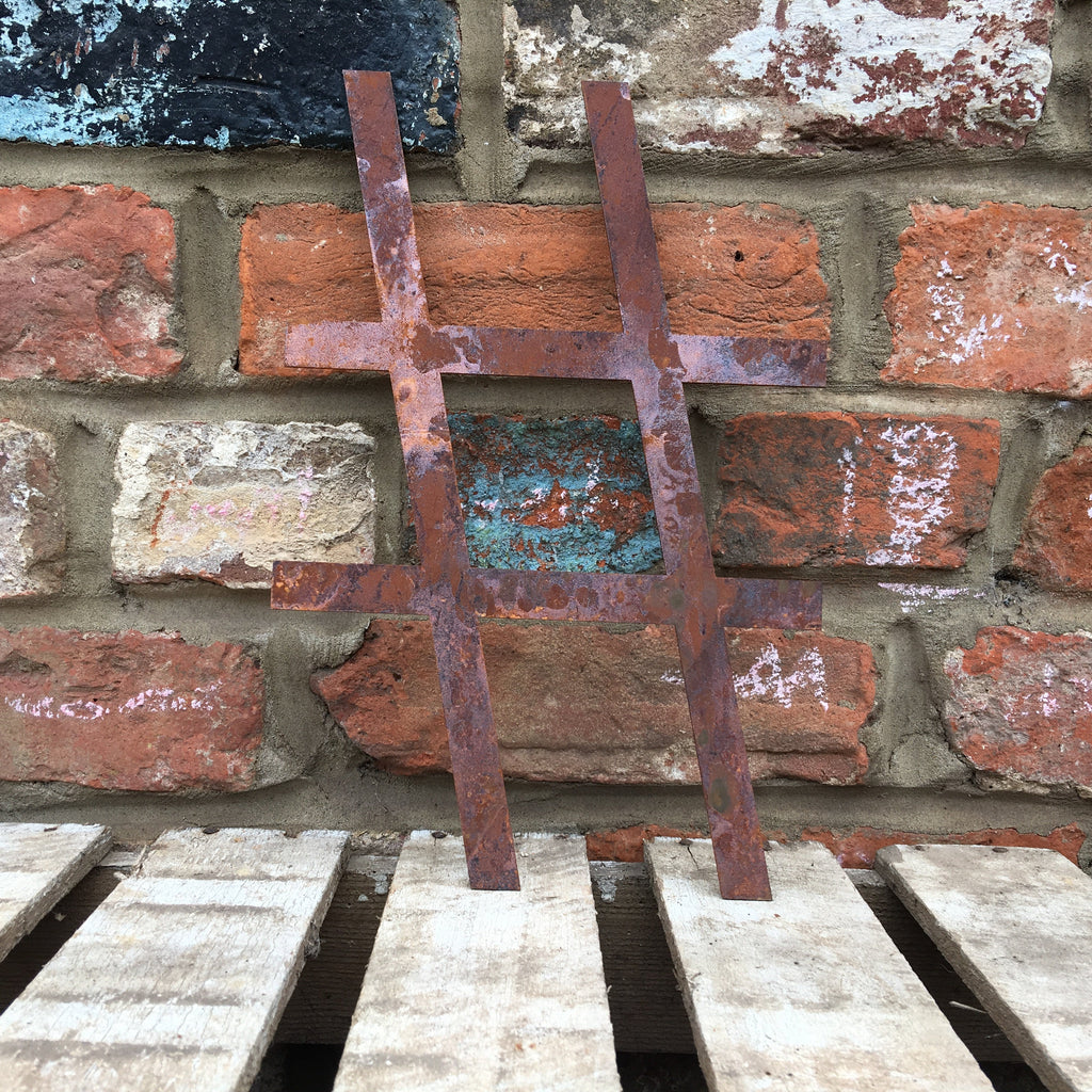 Rustic Metal Letters and Numbers 5 inch and 12 inch for Home and Garden Decor