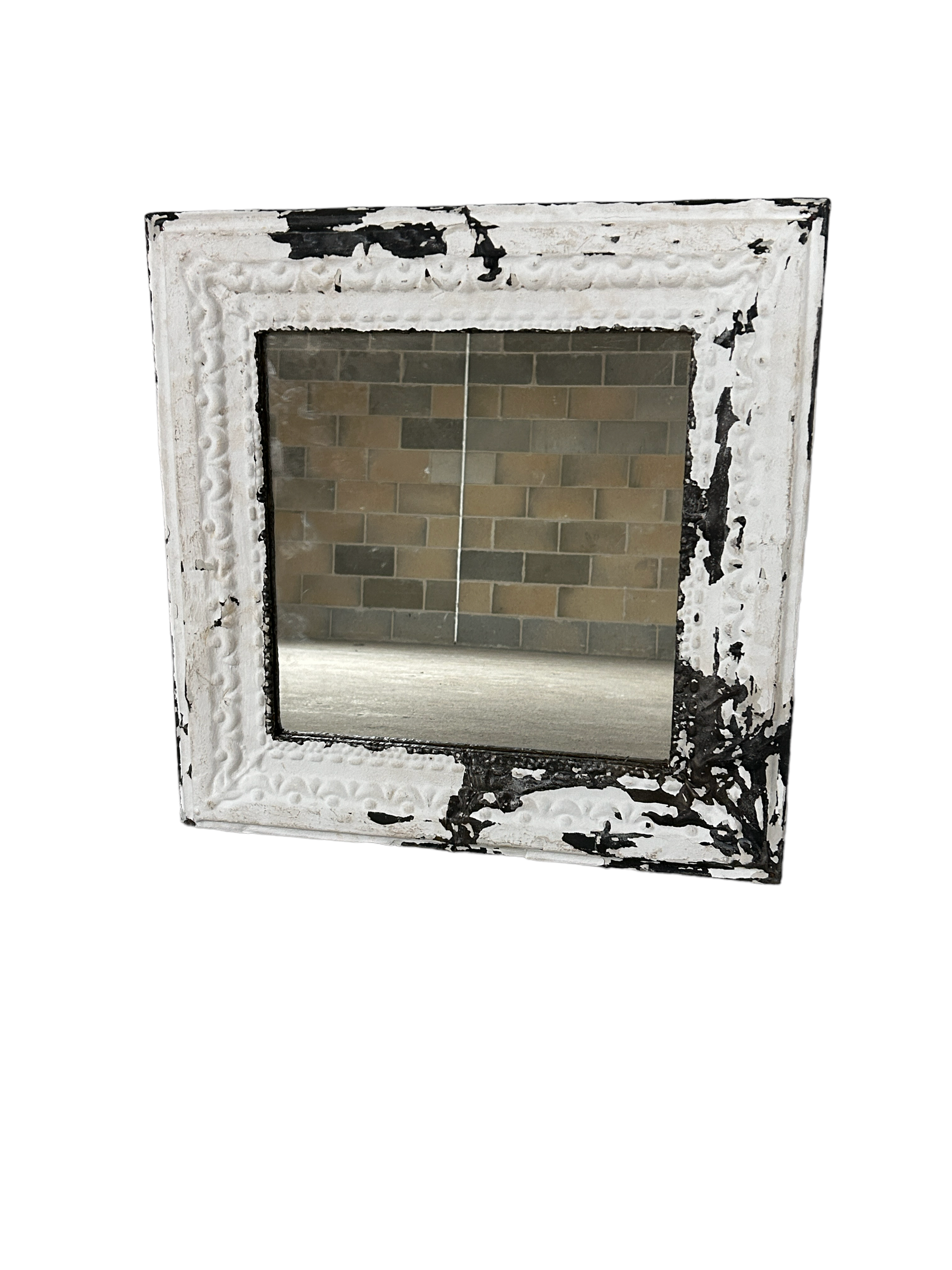 Pressed Tin Ceiling Tile Mirror 58x58cm