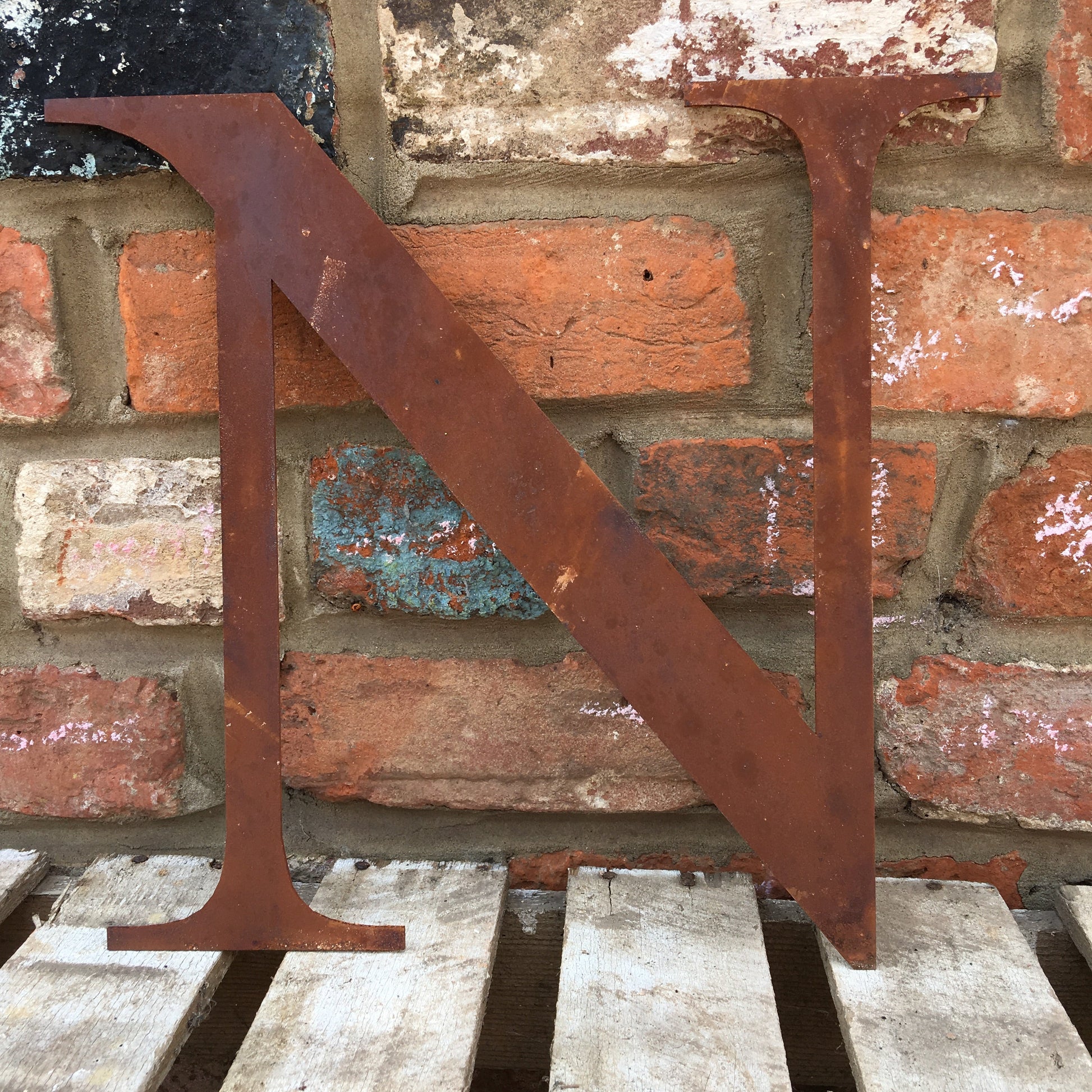 Rustic Metal Letters and Numbers 5 inch and 12 inch for Home and Garden Decor