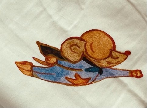 Mighty Mouse Reversible Toddler Pillowcase