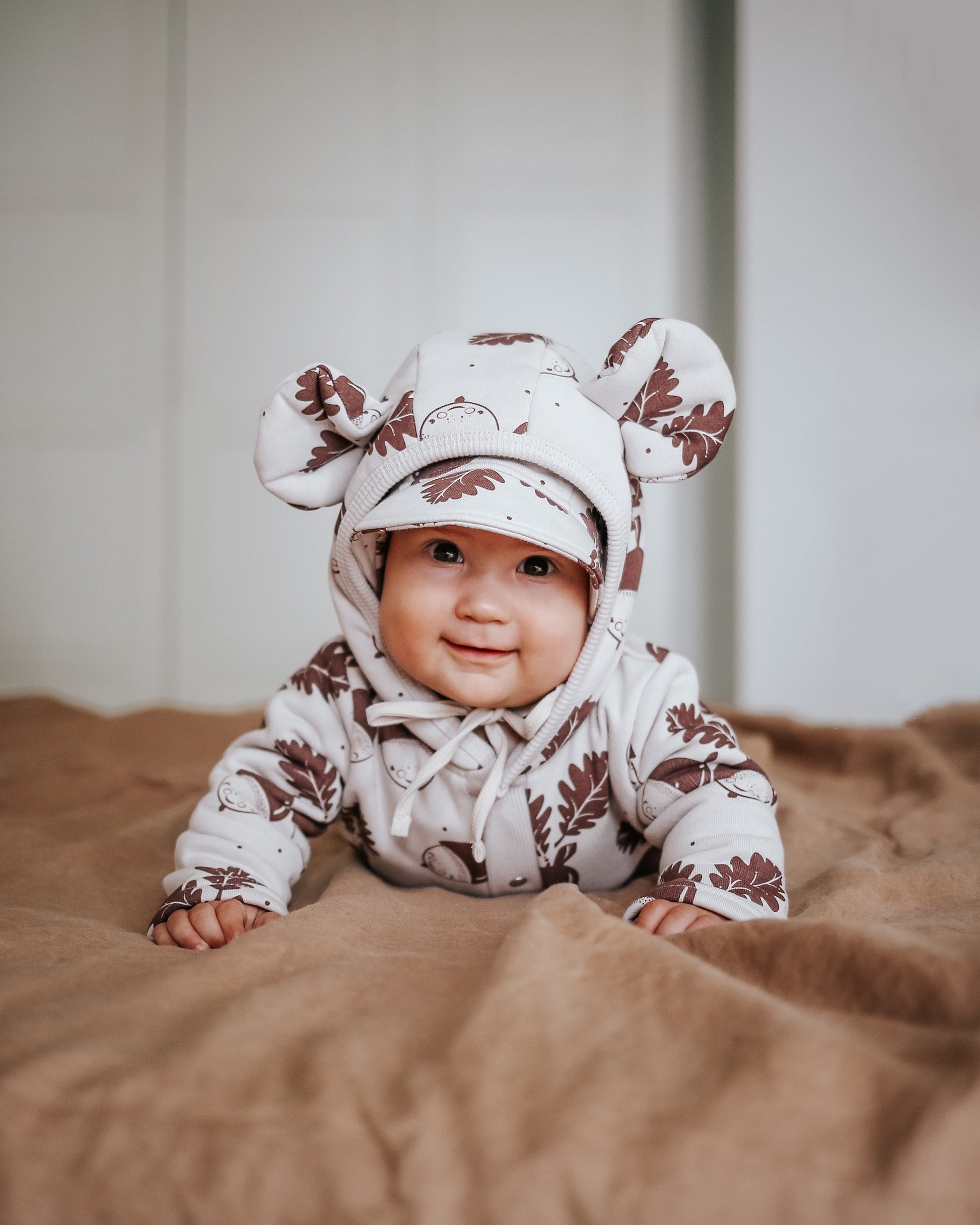 Cozy Bear Jumpsuit for Kids – Cute & Comfortable Cotton Wear by Zezuzulla at www.brixbailey.com