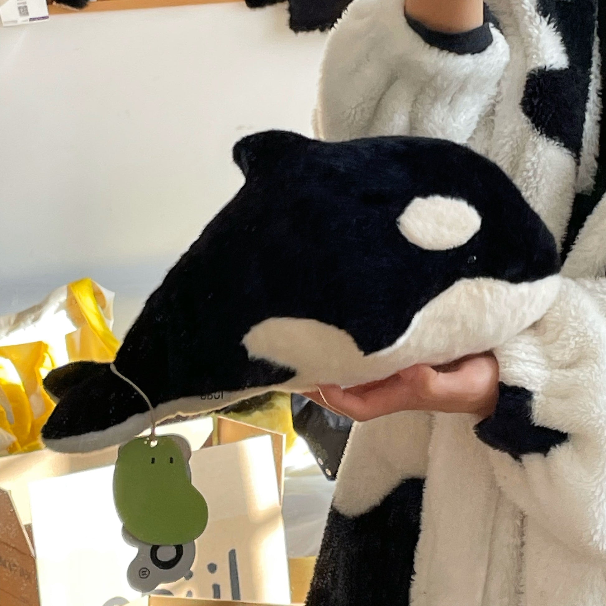 Orca Whale Plush Toy