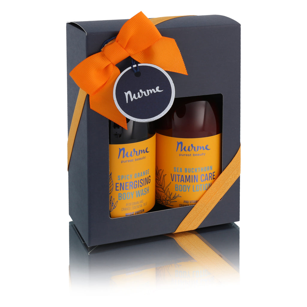 Spice Orange Gift Set – Refreshing Skincare with Natural Oils by Nurme at www.brixbailey.com