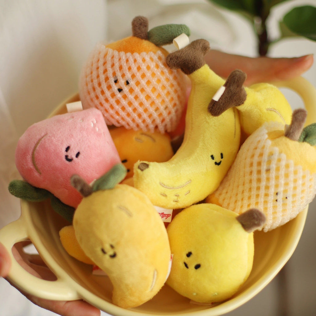 Banana Bag Charm in Yellow