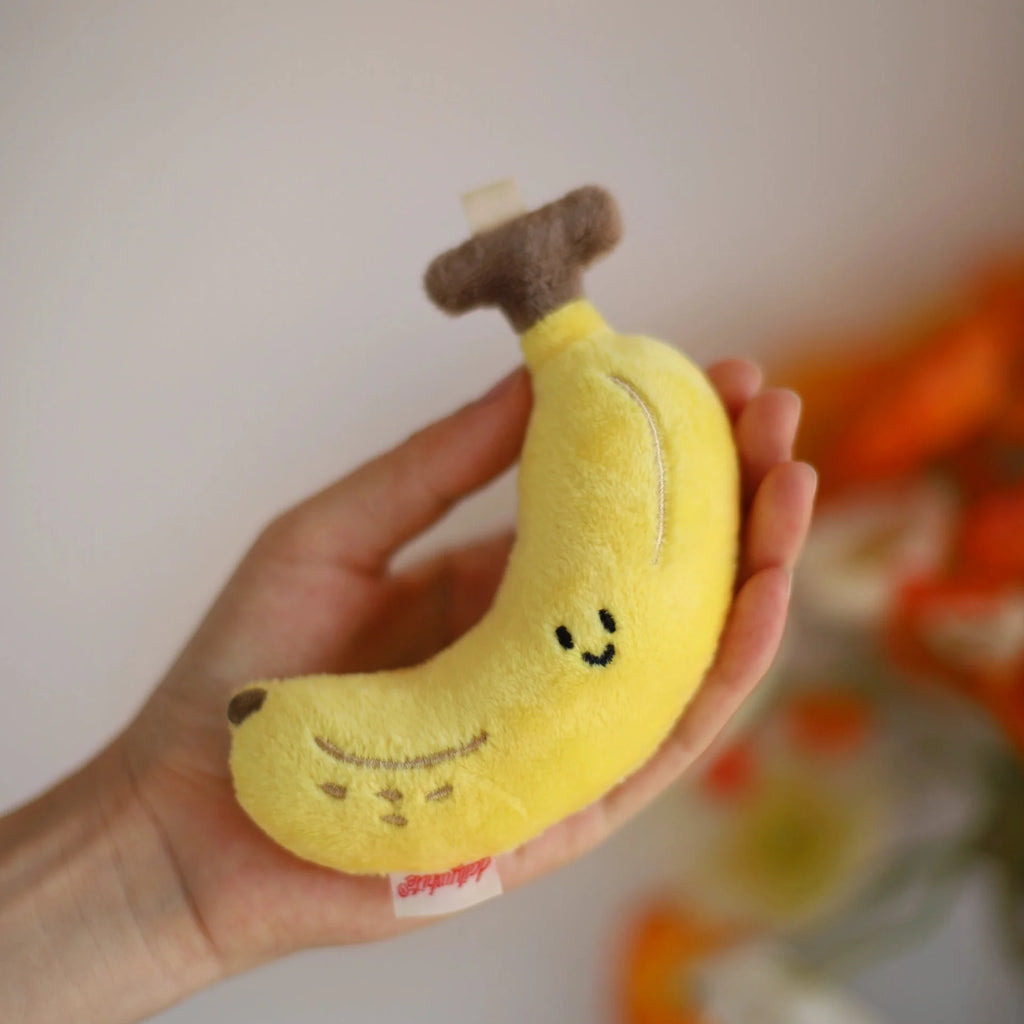 Banana Bag Charm in Yellow